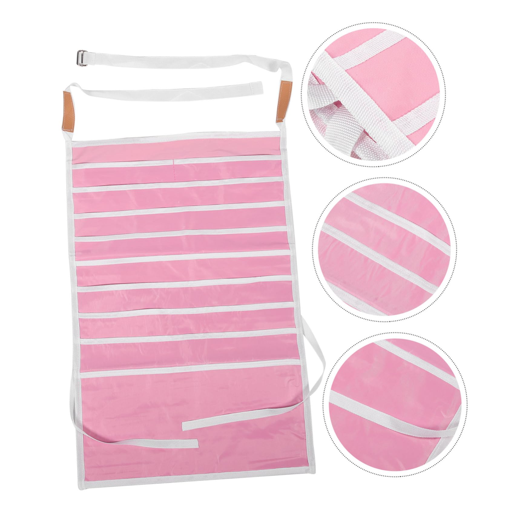TOPBATHY Hanging Book Organizer Bag - Desk Storage Pouch for Books, Notebooks & School Supplies - Perfect for Student Desks, Dorm Rooms & Home Office Organization