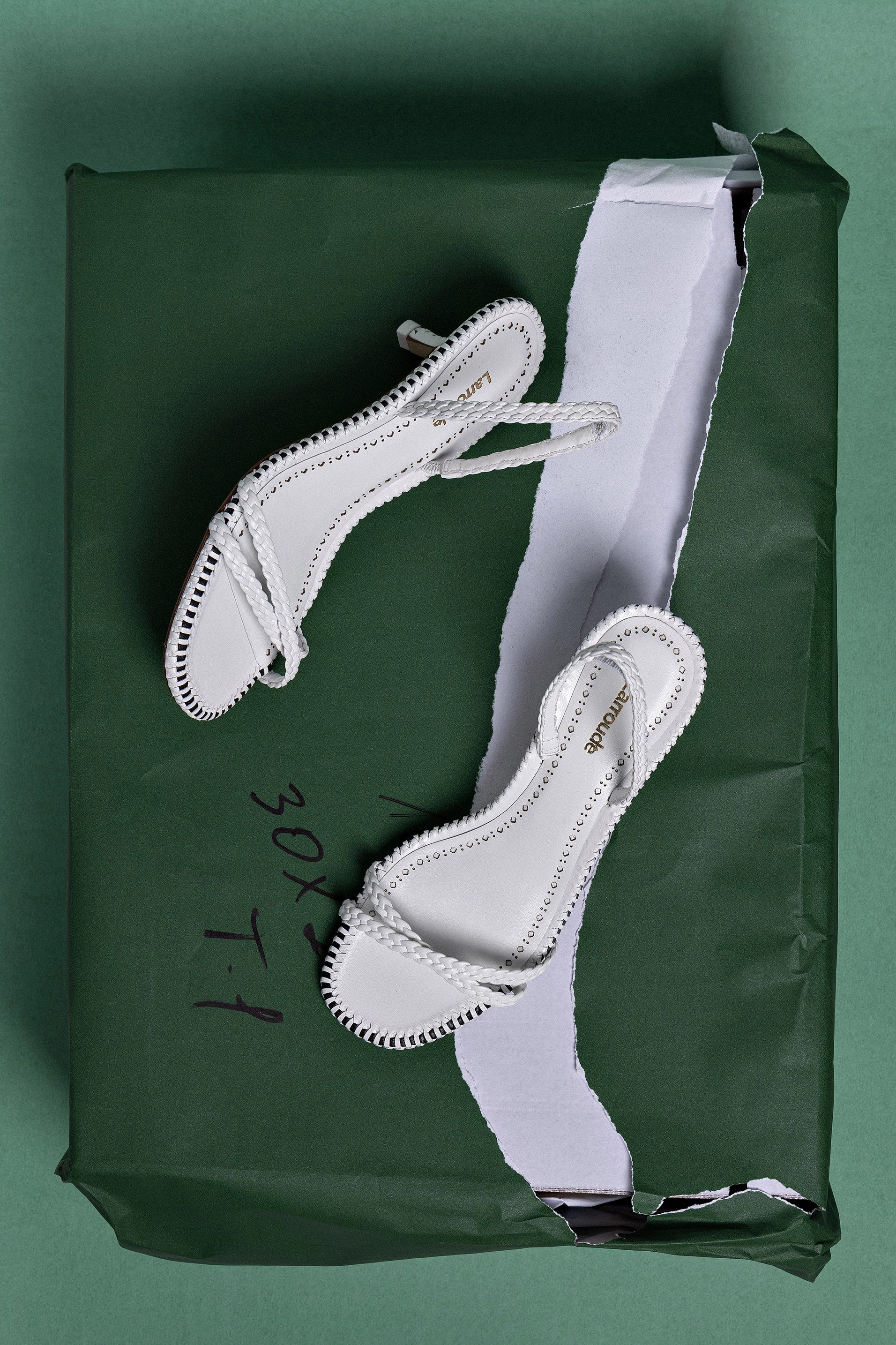 Mini Annie Sandal - White Leather Women's Sandals for Summer, Casual & Beach Wear | Comfortable & Stylish Footwear for Outdoor Activities