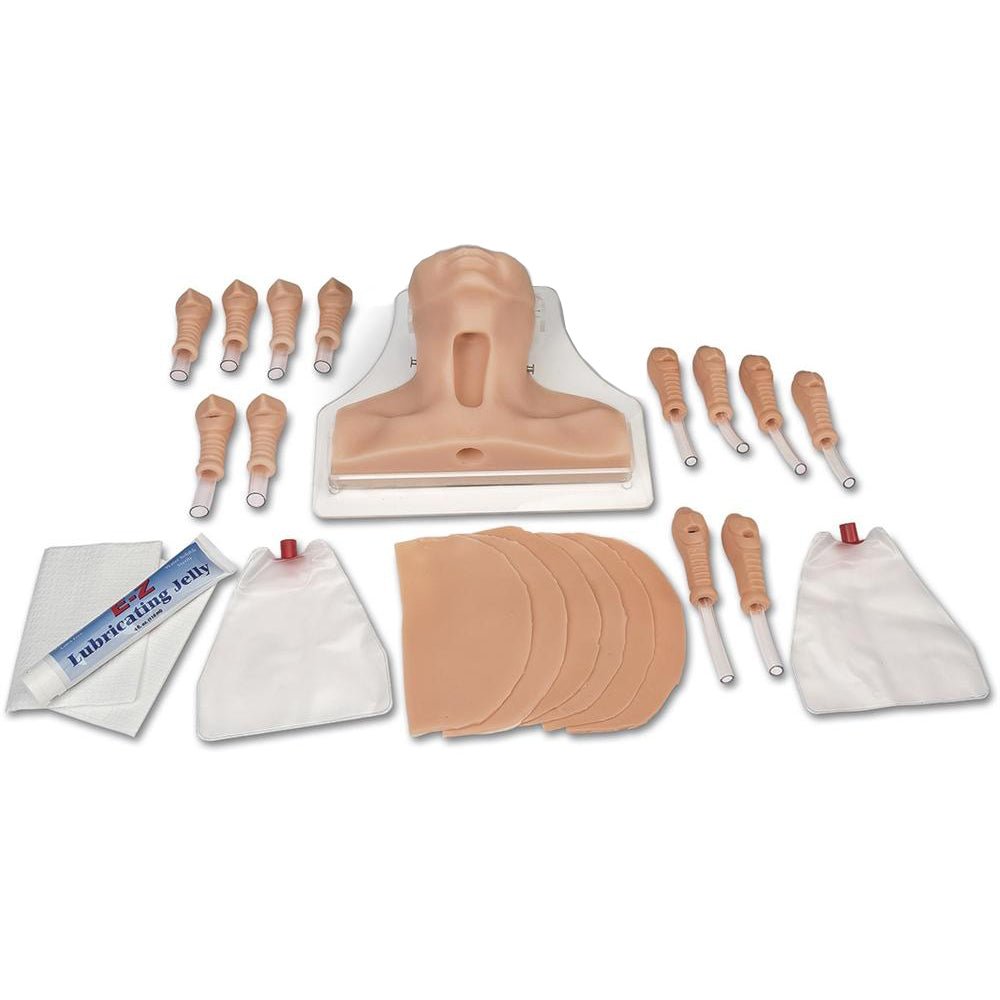 Realistic Cricothyrotomy Training Simulator for Emergency Medical Practice - Perfect for EMT, Paramedic & Medical Students