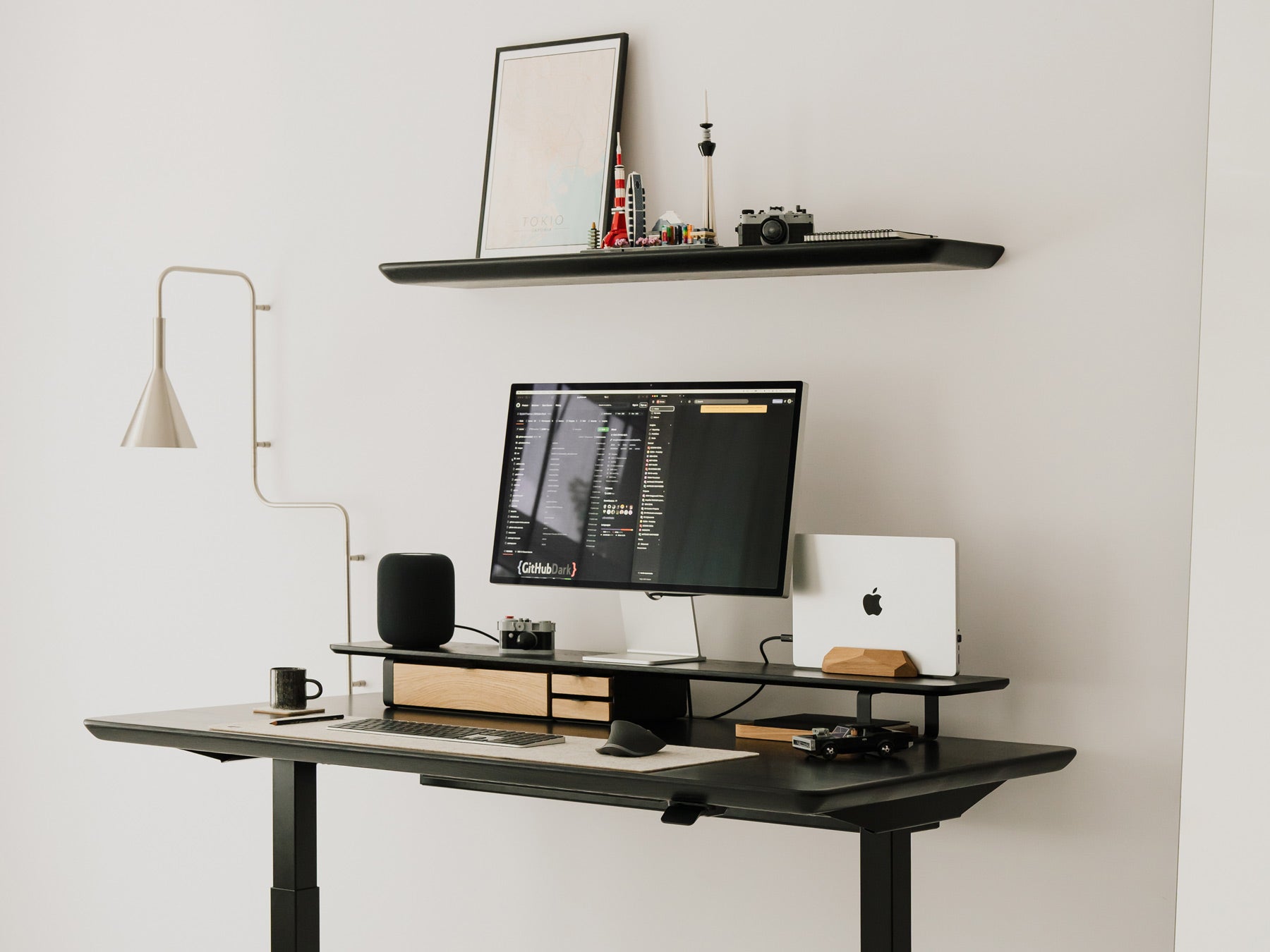 Ergonomic Adjustable Standing Desk Pro - Electric Height Adjustable Workstation for Home & Office, Perfect for Remote Work, Gaming & Study