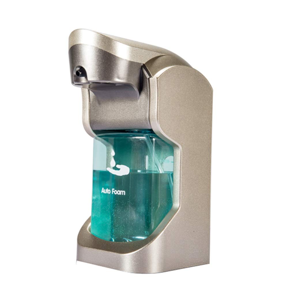 Automatic Foam Soap Dispenser - Touchless Sensor Hand Sanitizer Dispenser for Bathroom & Kitchen, Wall Mount or Desk Mount (Color A, Size 9.5x12.5x19.5cm) - Ideal for Home, Office, and Public Restrooms