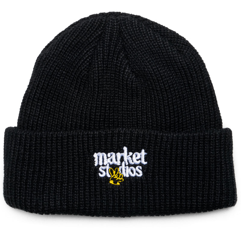 Upside Down Smiley Beanie - Black | Trendy Unisex Winter Hat for Men & Women | Perfect for Casual Outfits, Streetwear & Cold Weather