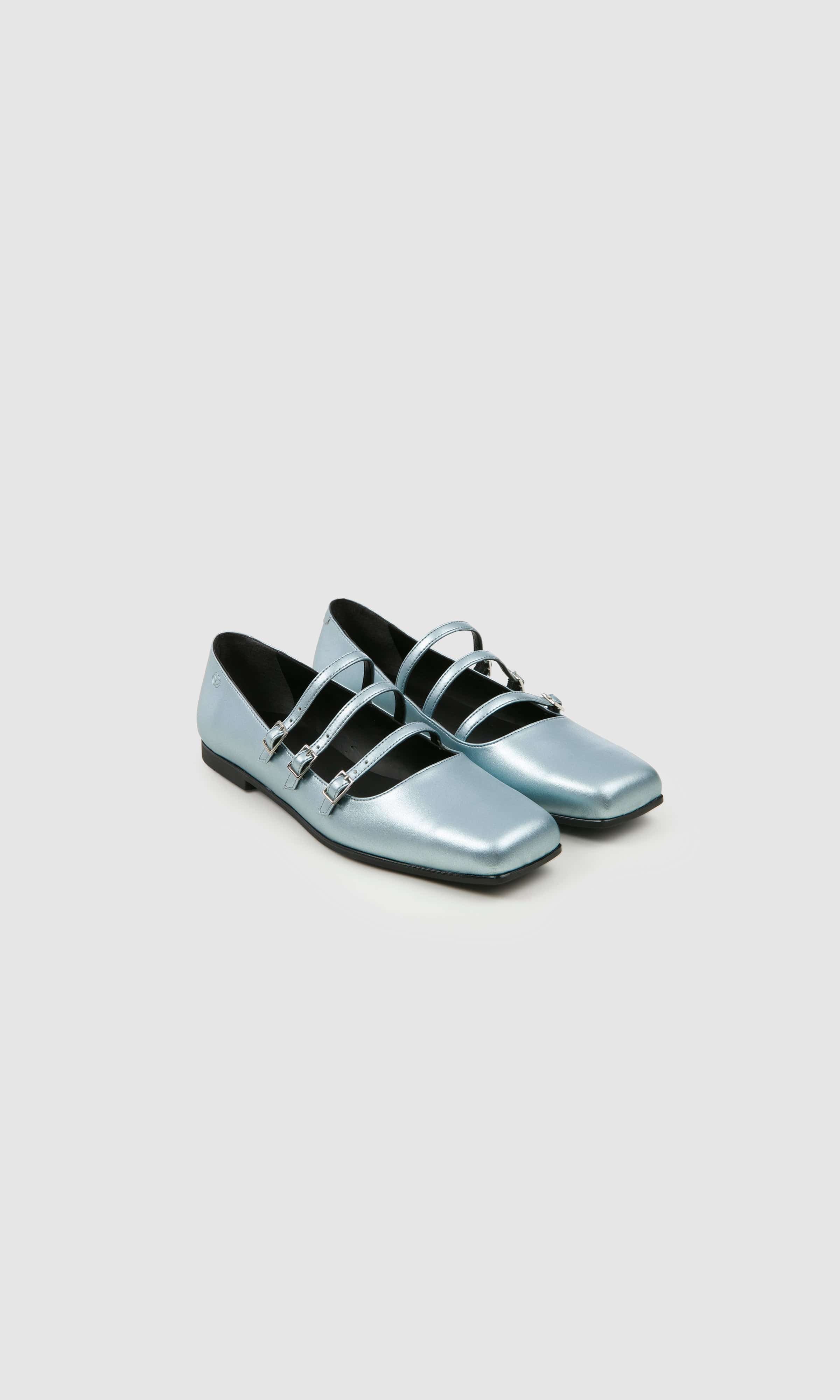 Maria II Vegan Leather Apple Pumps for Women - Comfortable & Stylish Ice Color - Perfect for Office, Parties & Special Occasions
