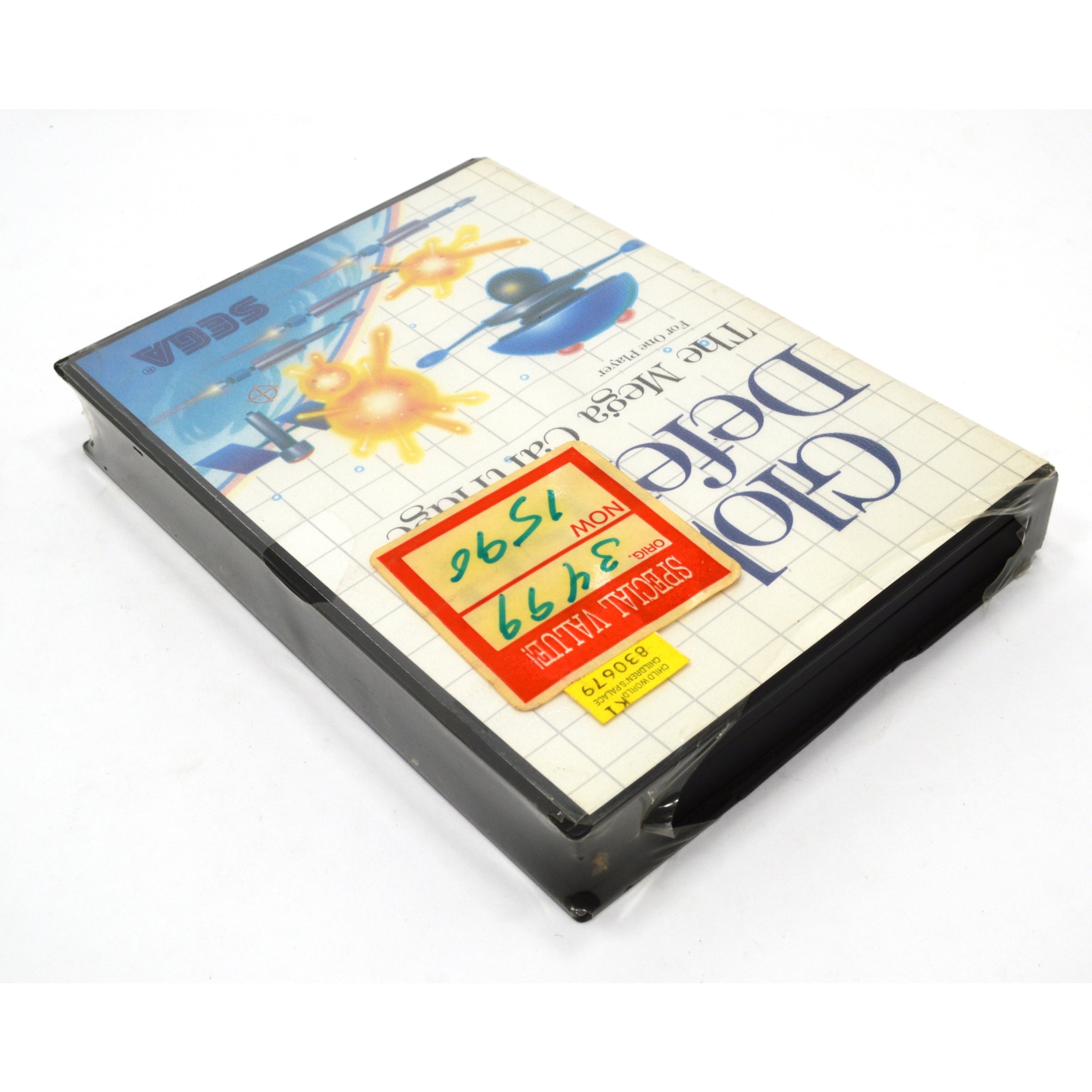 Original SEGA MASTER SYSTEM GLOBAL DEFENSE SMS Video Game - Factory Sealed (1988) | Classic Retro Gaming Console Collector's Item | Perfect for Gaming Enthusiasts & Nostalgic Collectors