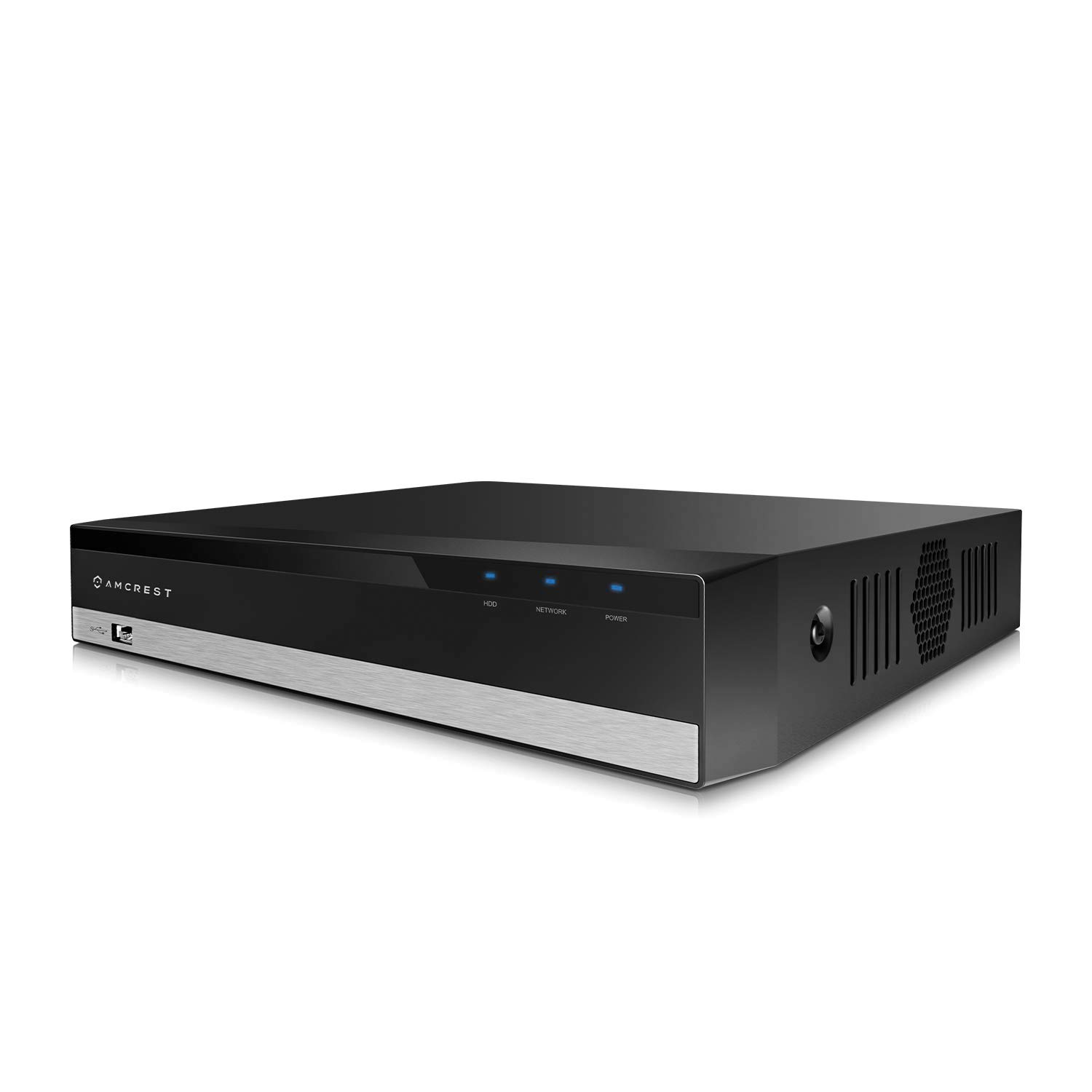 Amcrest NV2108-HS 8-Channel 4K NVR Security System with 1TB HDD - Supports 8 x 4K/6MP/5MP/4MP/3MP/1080P IP Cameras, No WiFi (Ideal for Home & Business Surveillance)