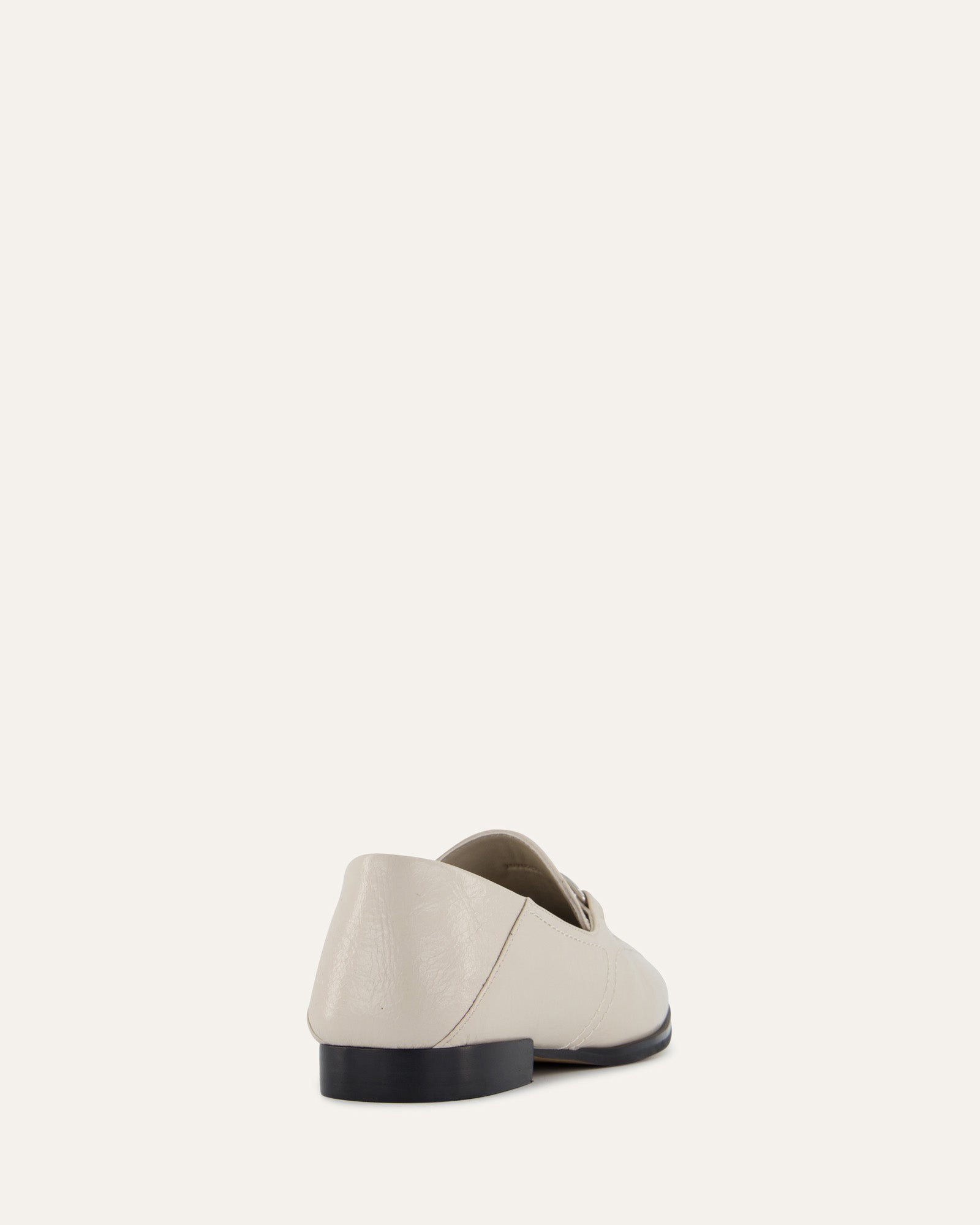 Riley Loafers for Men & Women - Bone Crinkle Leather Slip-On Shoes - Comfortable & Stylish for Office, Casual & Travel