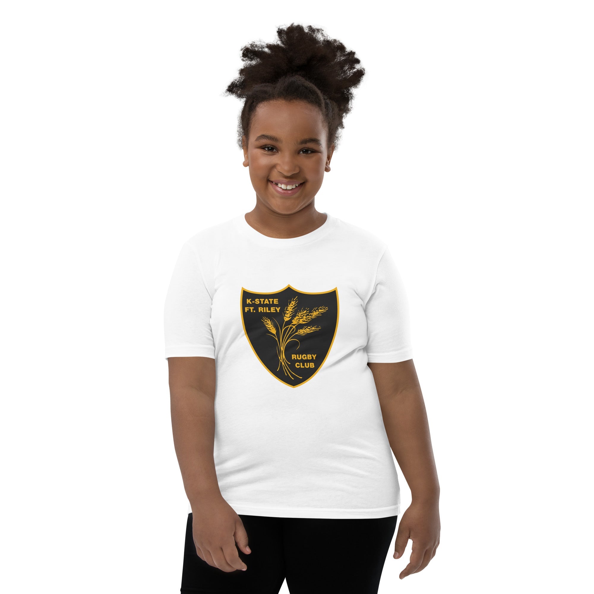 KSUFR Youth Rugby T-Shirt - Comfortable & Stylish Rugby Social Tee for Boys & Girls - Perfect for Games, Training & Casual Wear