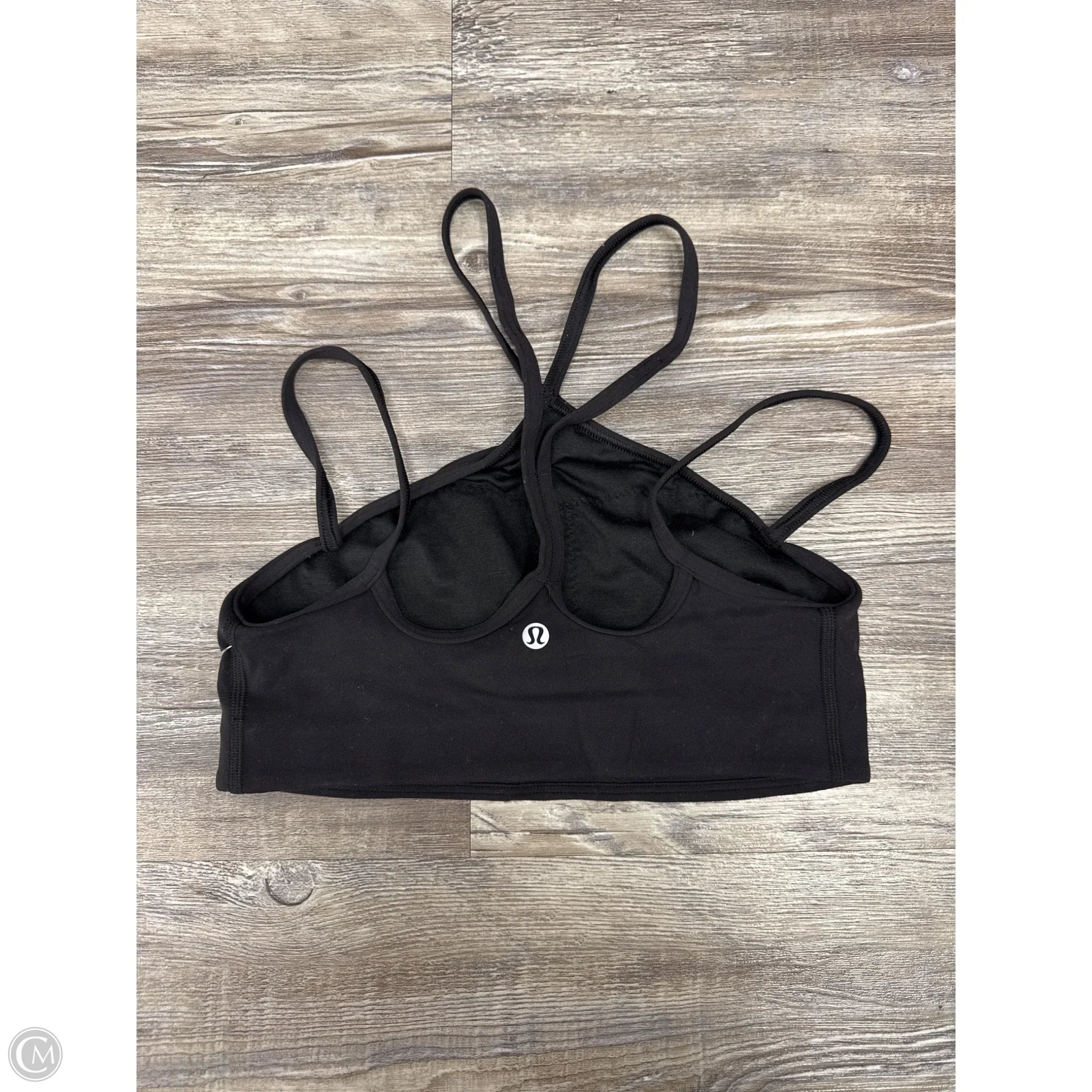 Lululemon Black Athletic Sports Bra Size 6 - High Support Workout Bra for Running, Yoga & Gym