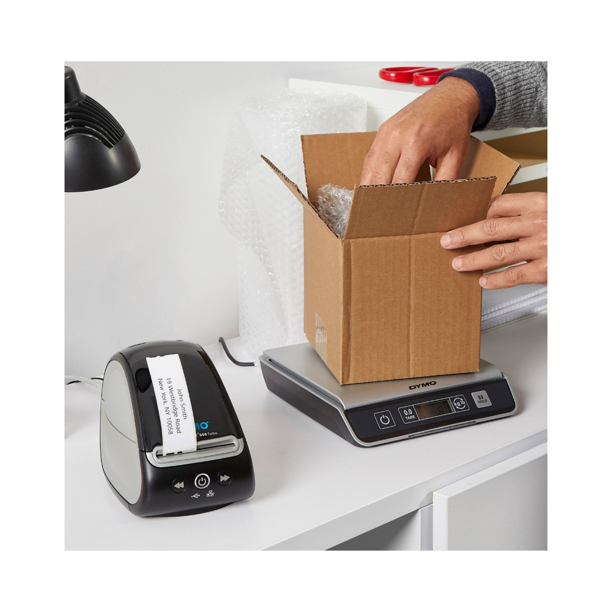 DYMO LabelWriter 550 Turbo Label Printer - High-Speed Thermal Shipping Label Printer for eBay, Amazon, Etsy | Perfect for Home Office & Small Business Shipping Needs