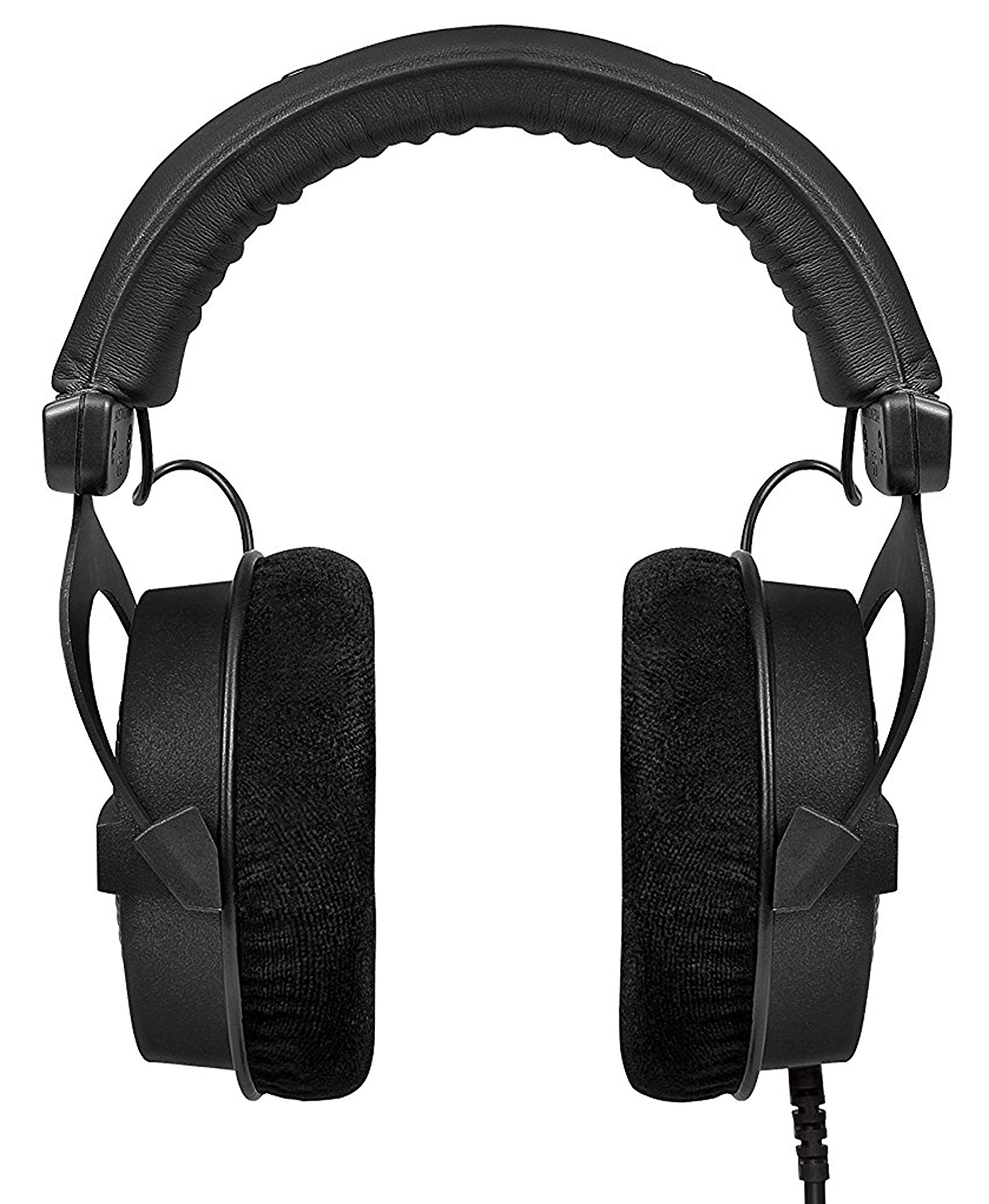 beyerdynamic DT 990 PRO Studio Headphones - Open-Back Over-Ear Wired Headphones (80 Ohm, Black Limited Edition) for Professional Audio Recording, Mixing & Gaming