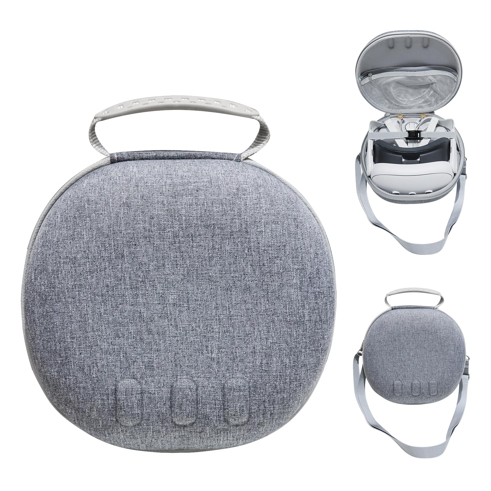 Premium Hard Carrying Case for Meta Quest 3 VR Headset - Durable Travel & Storage Protection for Quest 3 Accessories | Perfect for Home Organization & On-the-Go VR Gaming