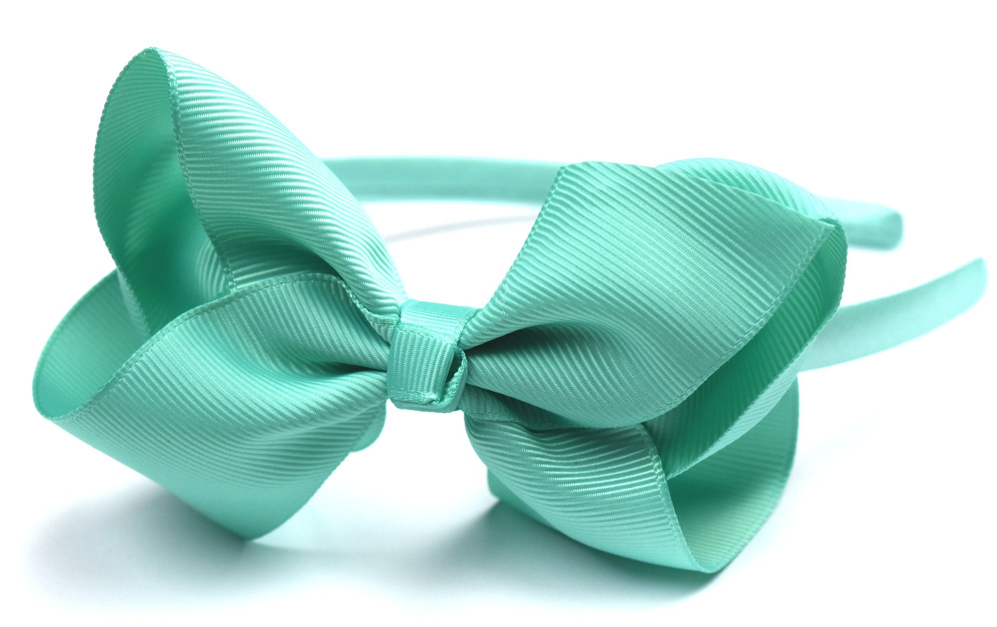 6-Pack Fashion Headbands with 4 Inch Bows - Pink, Orange, Green, Lavender, Teal & Yellow Hair Accessories for Girls | Perfect for School, Playtime, Parties & Everyday Wear