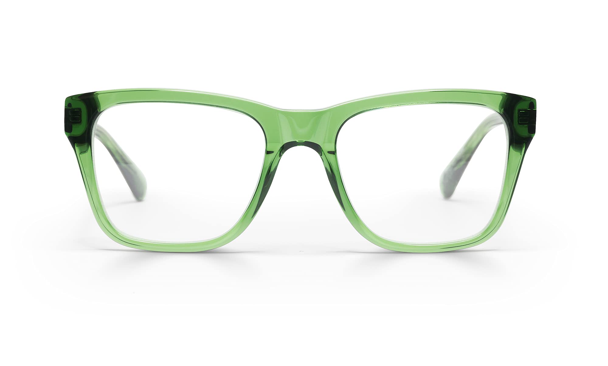 eyebobs Kvetcher Blue Light Blocking Reading Glasses - Unisex Square Frame Computer Glasses for Men & Women | Reduce Eye Strain for Work, Gaming & Digital Screen Use