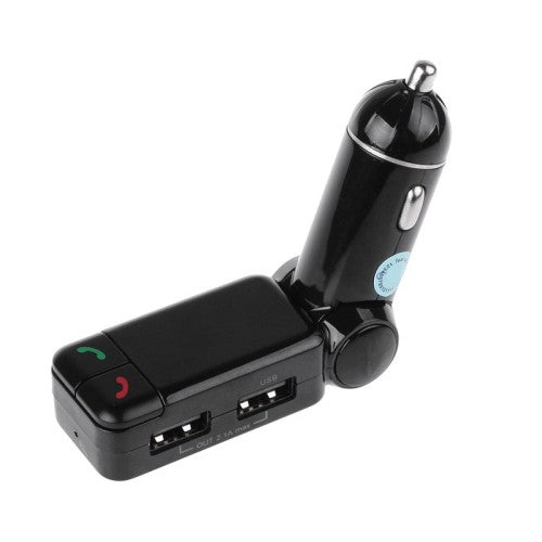 Bluetooth FM Transmitter for Car - Hands-Free Calling, USB Charger, AUX & MP3 Player - Wireless Car Kit for Music Streaming & Phone Calls While Driving
