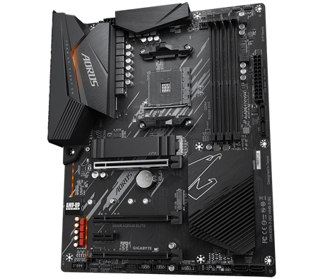 Gigabyte B550 AORUS ELITE V2 AMD AM4 ATX Gaming Motherboard - DDR4, PCIe 4.0, Dual M.2 - Perfect for PC Gaming, Streaming & Content Creation