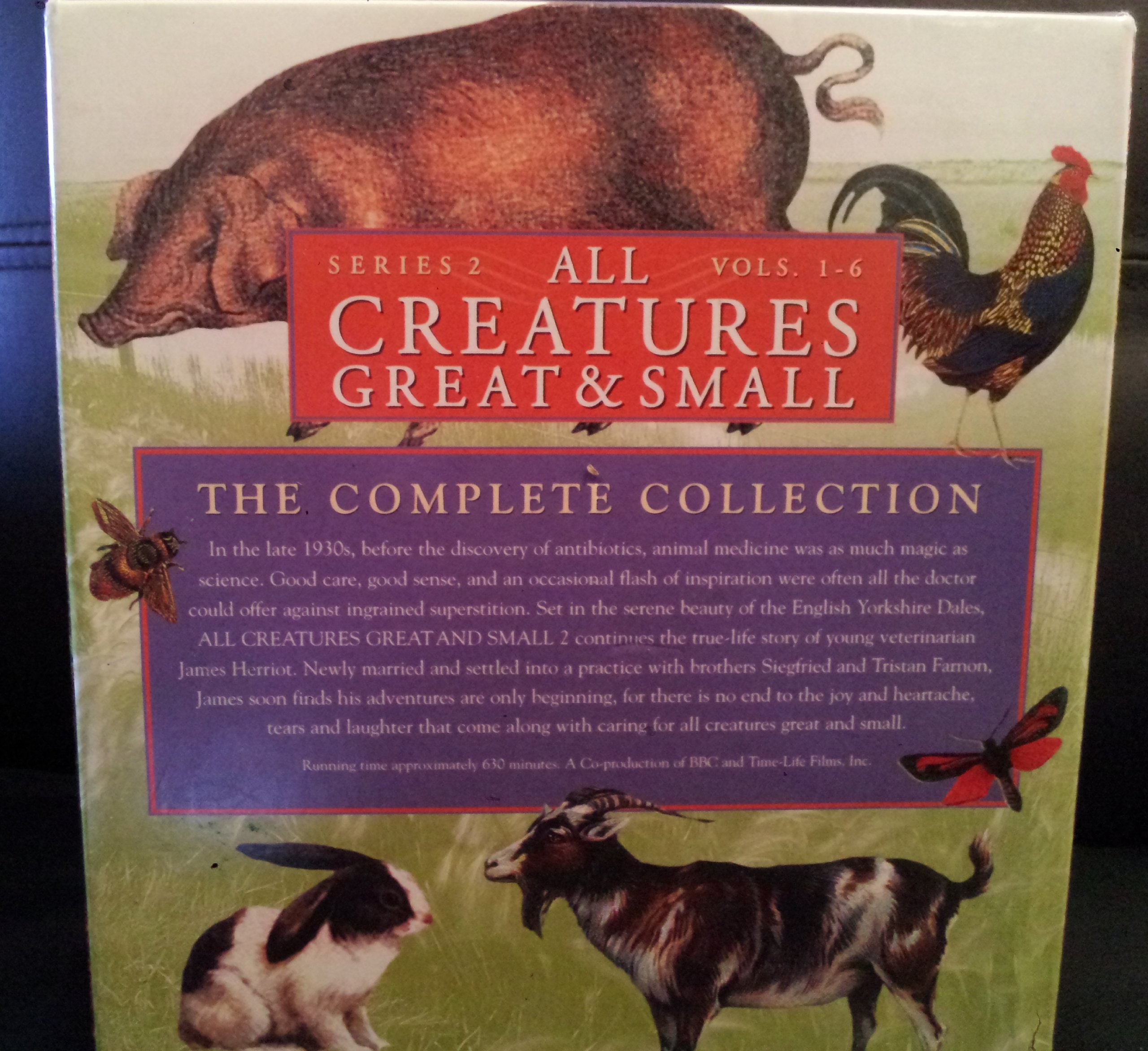 All Creatures Great & Small Season 2 DVD - British Veterinary Drama Series | Perfect for Family Movie Nights & Animal Lovers