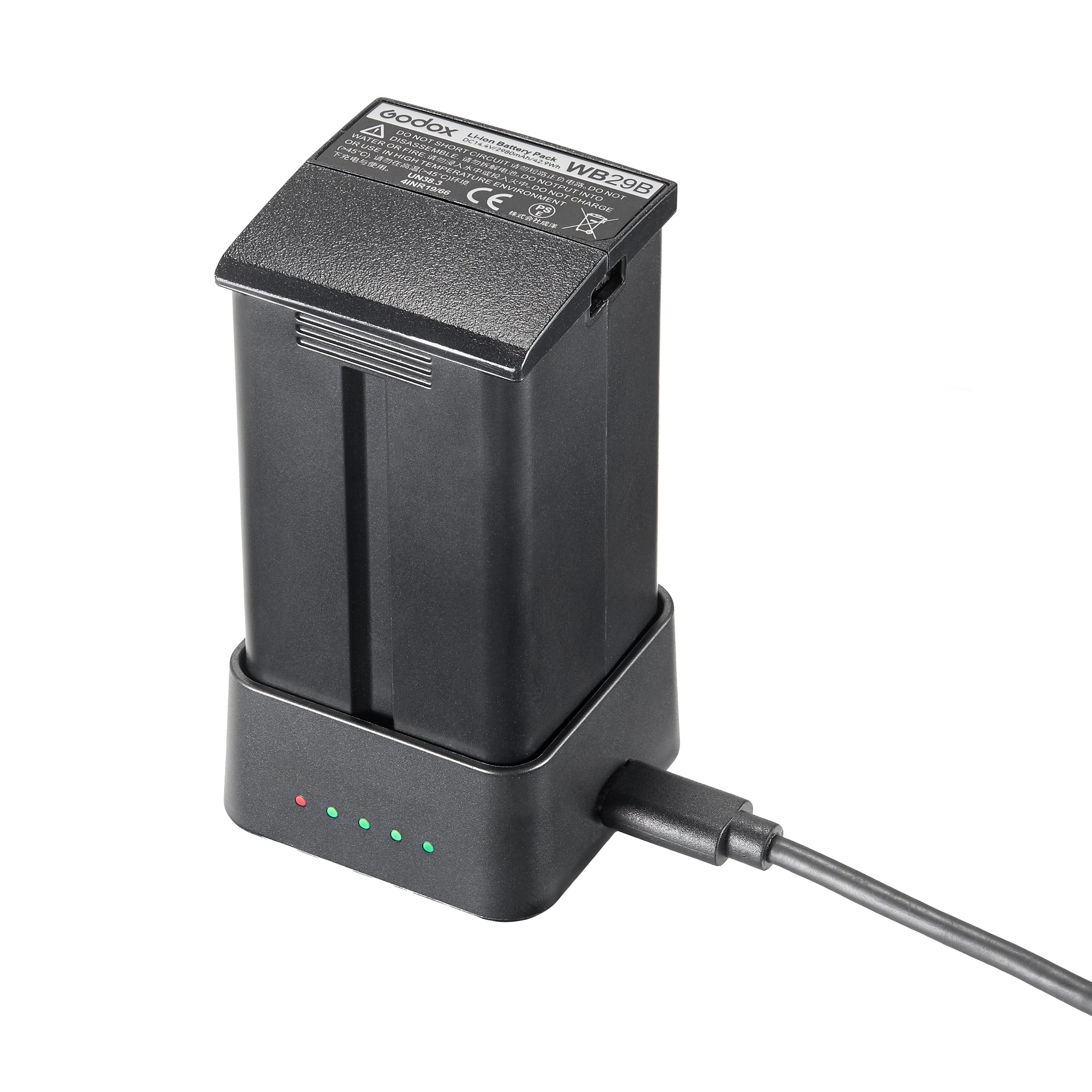 AD200Pro II 200Ws Portable Battery Powered Flash for DSLR Cameras - Perfect for Outdoor Photography, Studio Shoots & On-the-Go Lighting