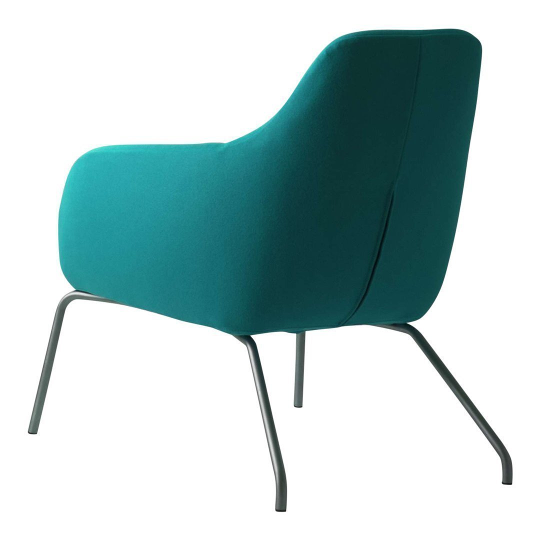 Asento Lounge Chair - Modern Comfortable Accent Chair for Living Room, Bedroom & Office - Perfect for Relaxing, Reading & Lounging