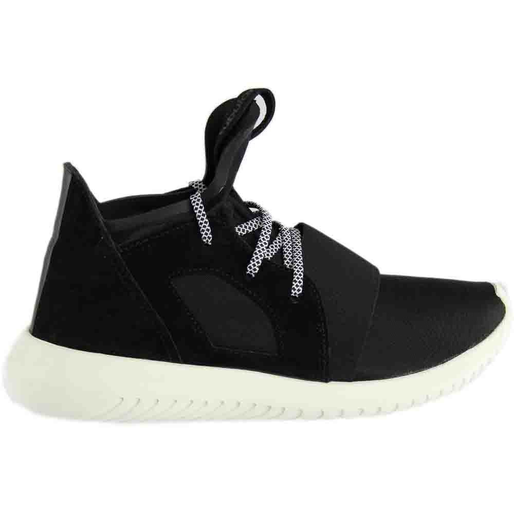 adidas Tubular Defiant W Sneakers - Black/Black-White Women's Running Shoes for Gym, Workout & Casual Wear