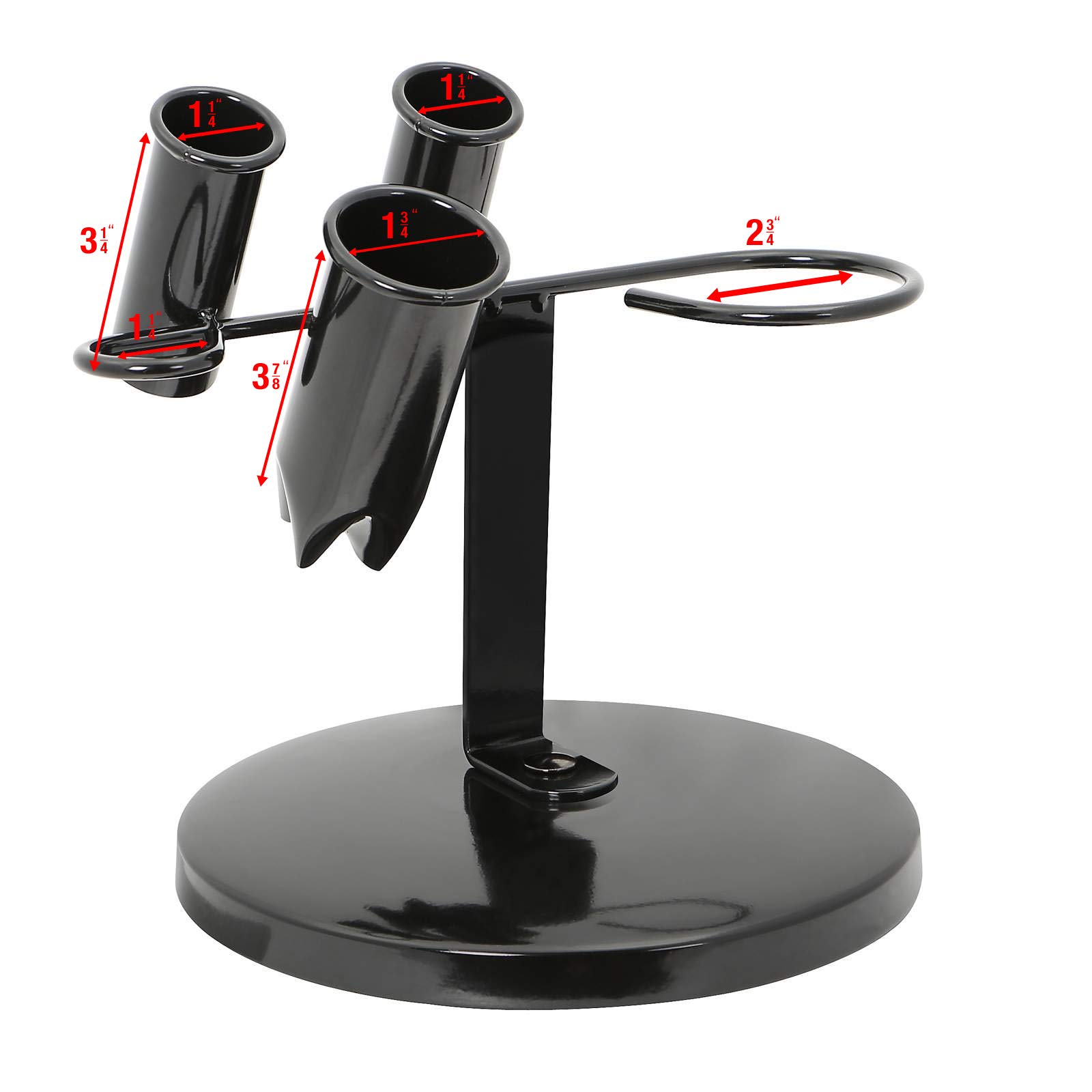 Saloniture Tabletop Blow Dryer and Hair Iron Holder - Durable Salon Appliance Stand for Hair Stylists | Perfect for Salon Stations, Home Use & Professional Styling