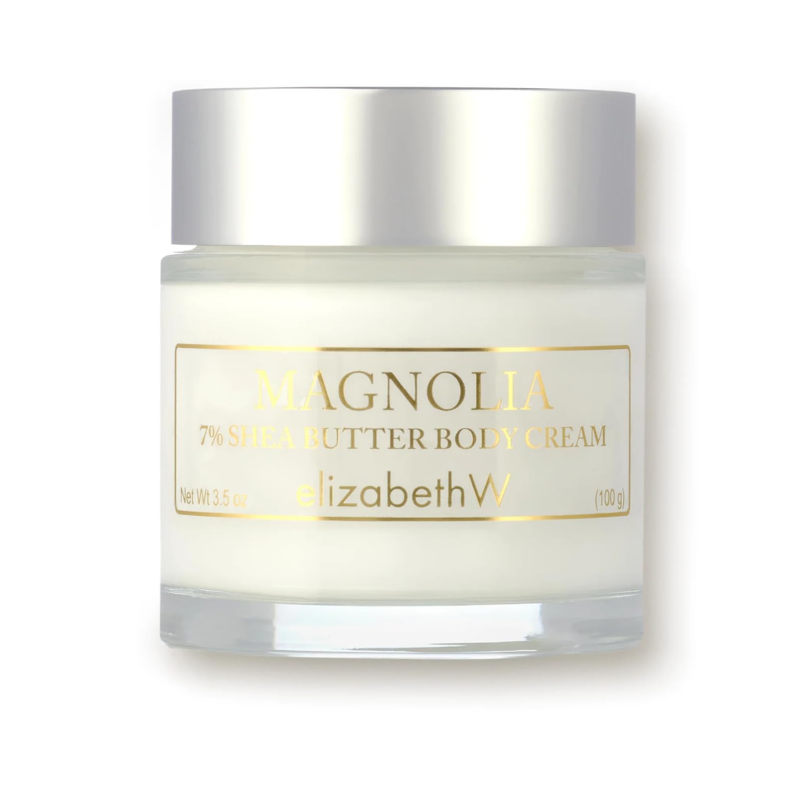 Elizabeth W Magnolia Body Cream - 3.5 oz Moisturizing Lotion for Dry Skin | Hydrating & Nourishing for Soft, Smooth Skin | Perfect for Daily Use & Gift Giving