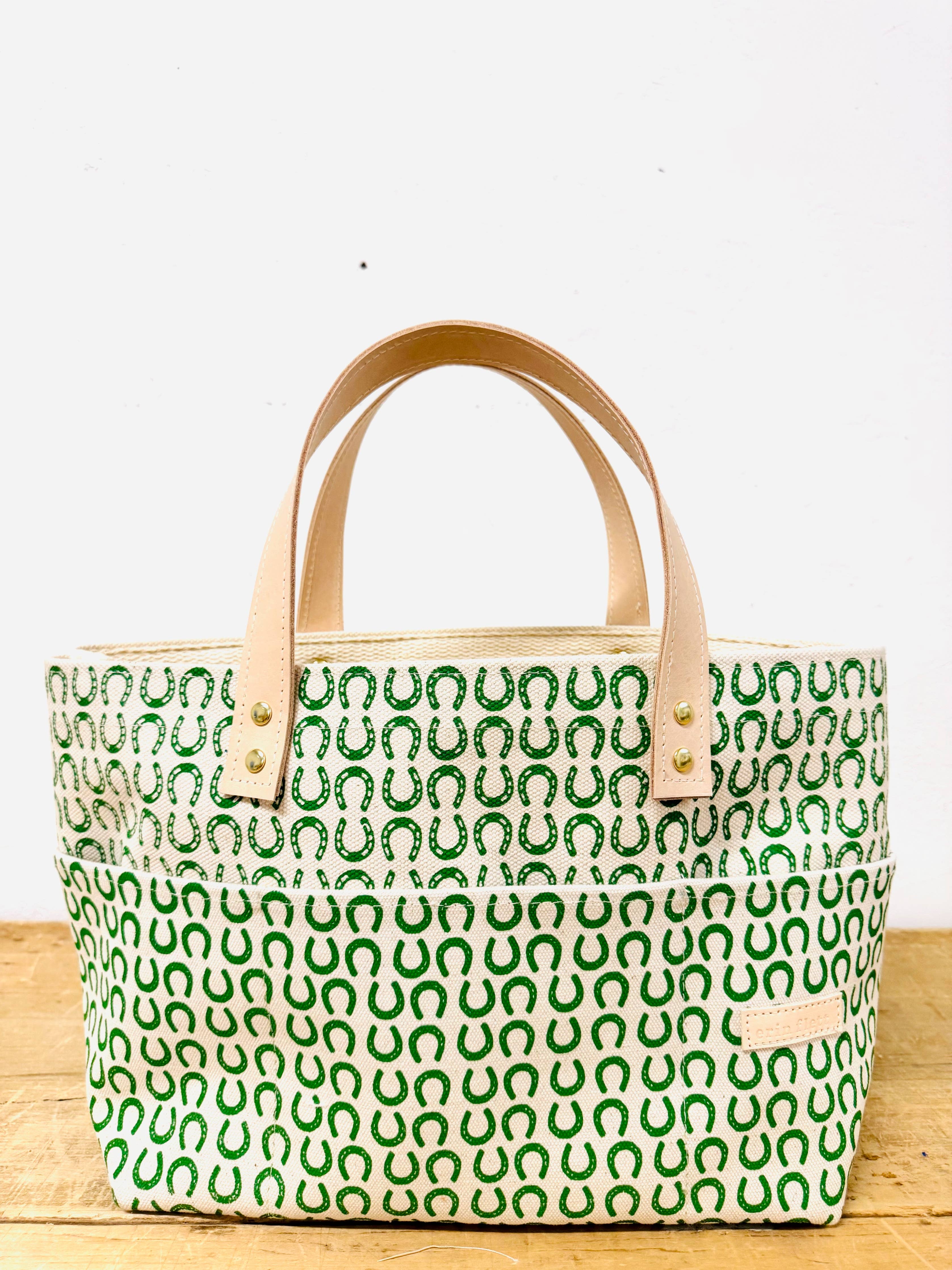 Erin Flett George Tote Bag - Stylish Horse Shoe Design Handbag for Women | Perfect for Work, Travel, and Everyday Use