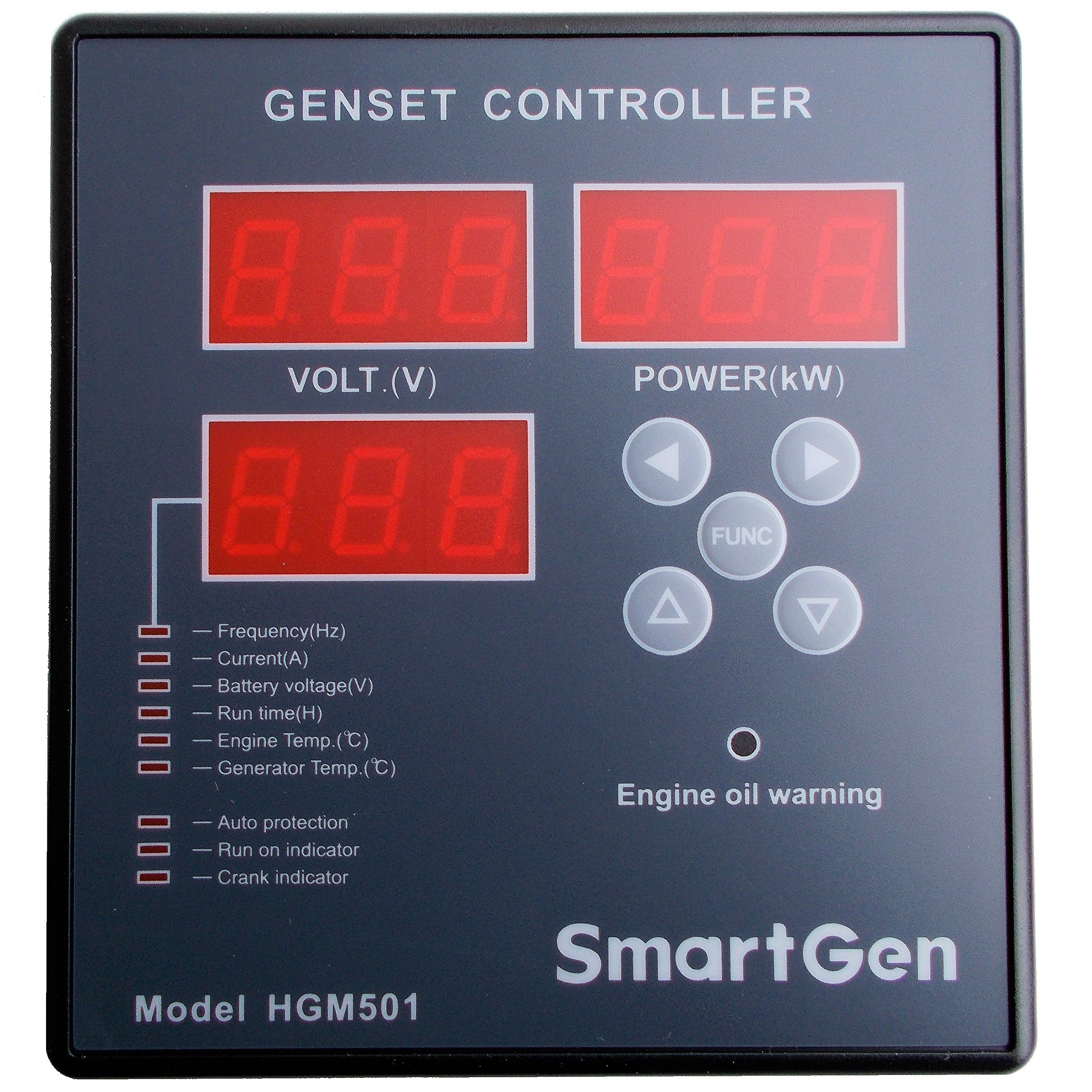 HGM501 Manual Start Generator Controller - Reliable Power Backup for Home, RV, and Outdoor Use