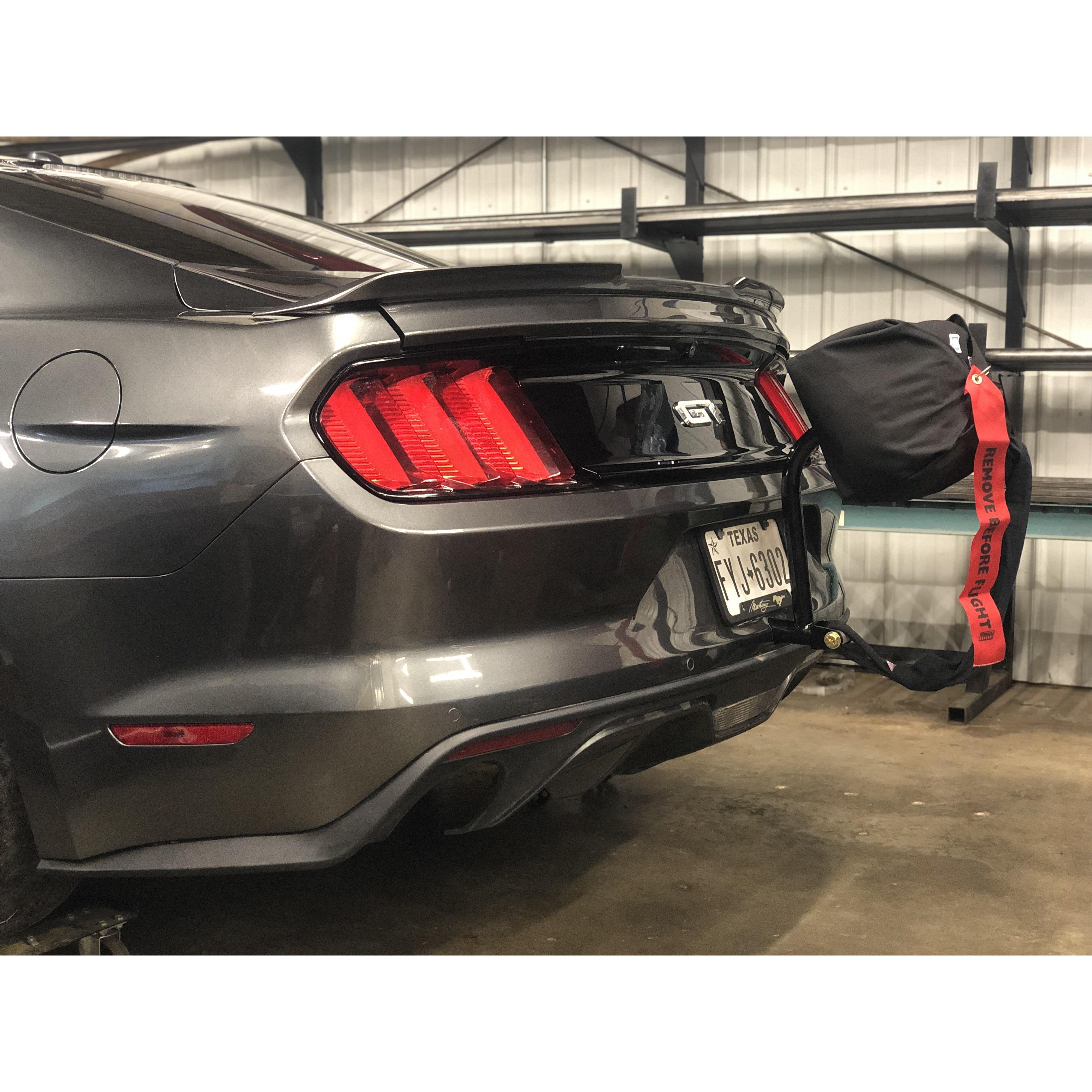 2015-2022 Ford Mustang S550 Parachute Mount Kit - Compatible with 2014-2022 Models | Drag Racing & High-Speed Performance Accessory