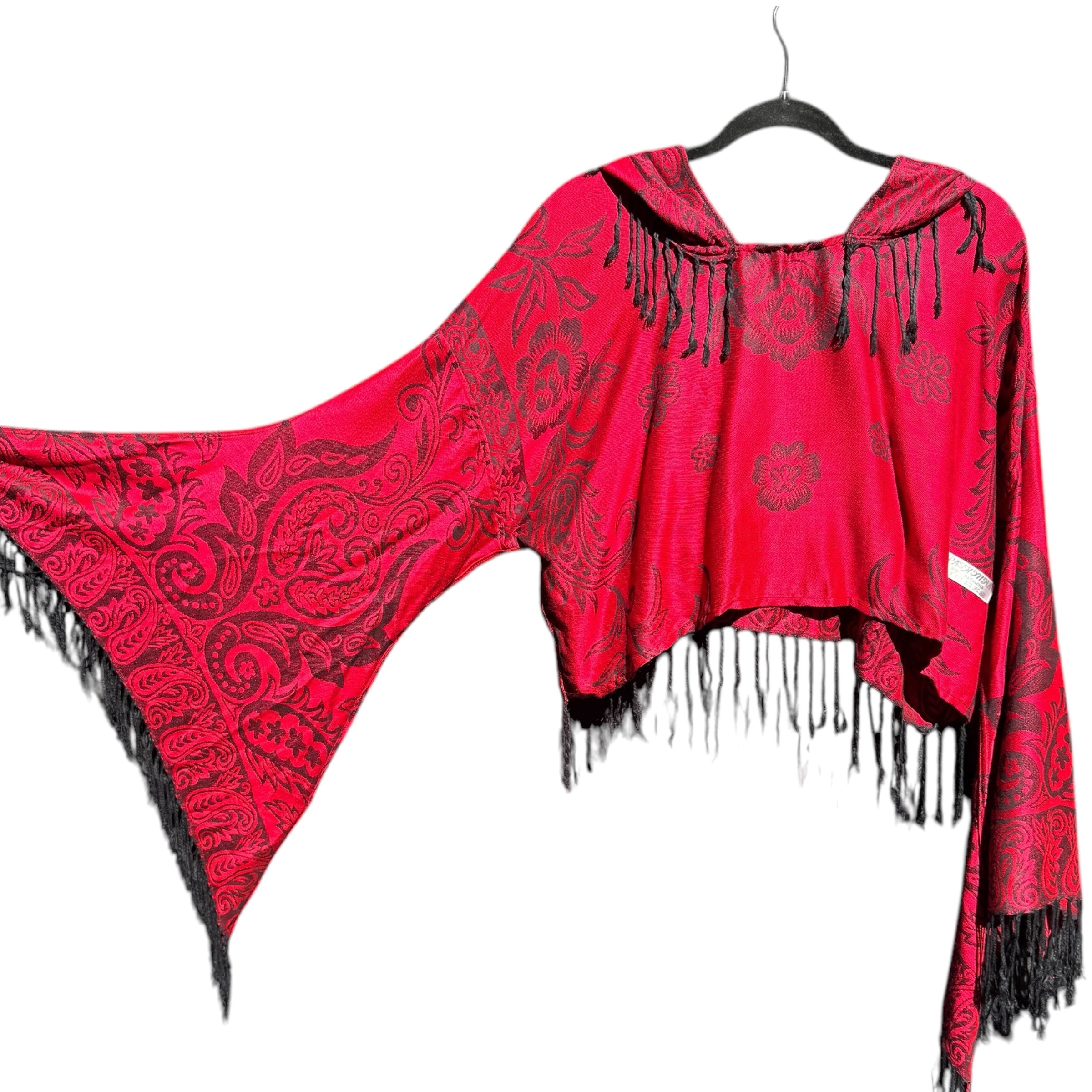 Elegant 2-Piece Red Rose Fairy Costume Set for Women - Perfect for Halloween, Cosplay, and Themed Parties
