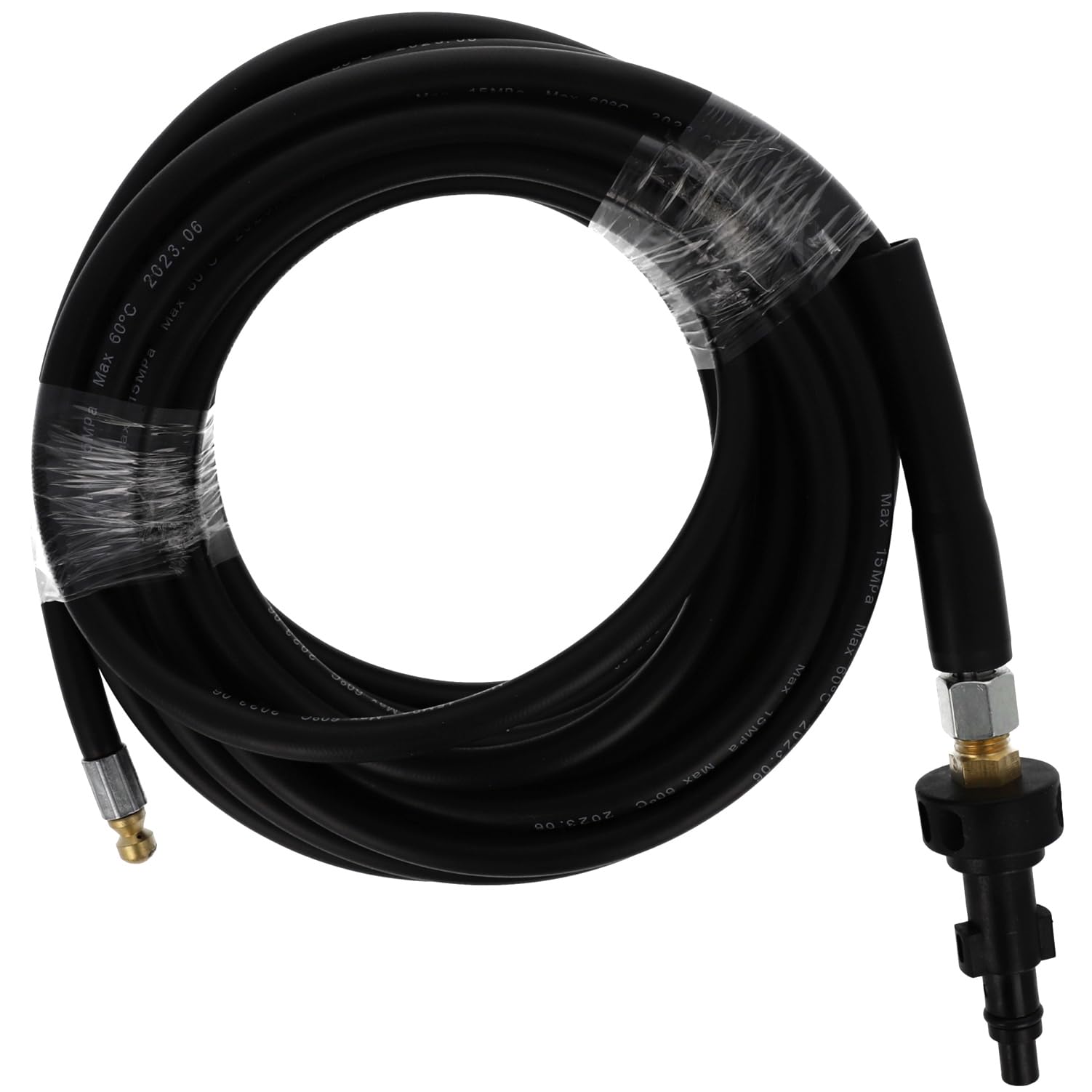 Kyocera 6710137 High Pressure Washer Pipe Cleaning Kit (25.4 ft/7.5m) - Soft Bristle Nozzle for Ryobi Pressure Washers - Perfect for Driveway, Deck & Outdoor Surface Cleaning