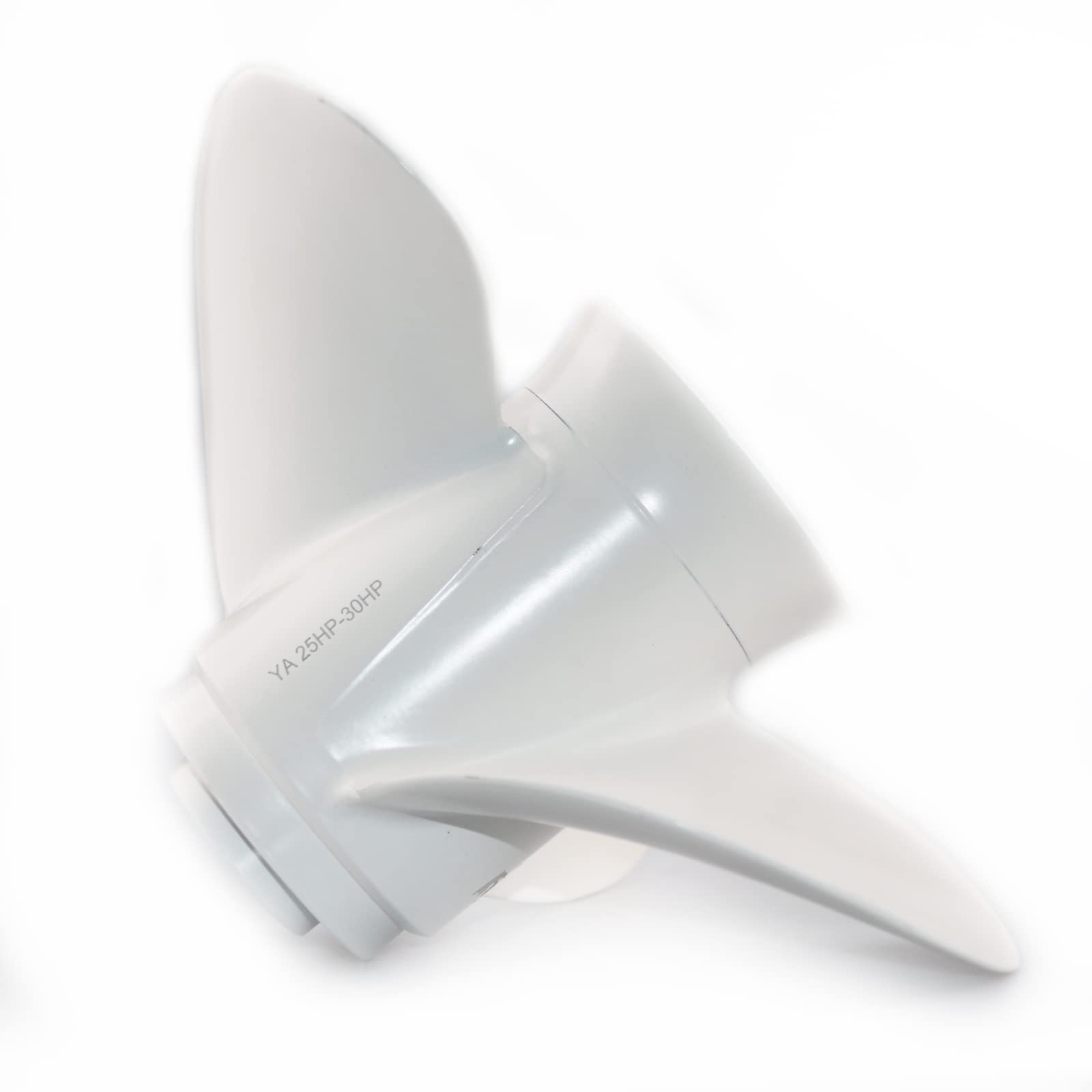 Jetman 3-Blade Aluminum Boat Propeller - Compatible with Yamaha 20HP/25HP/30HP Outboard Engines, 10 Spline Tooth RH - Perfect for Fishing, Boating & Marine Activities