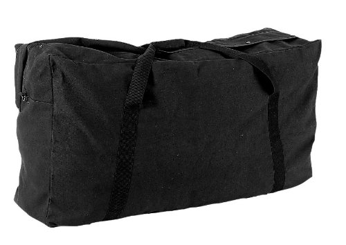 **Champion Sports Oversized Canvas Duffle Bag with Heavy-Duty Handles - Perfect for Gym, Travel, and Sports Equipment Storage**