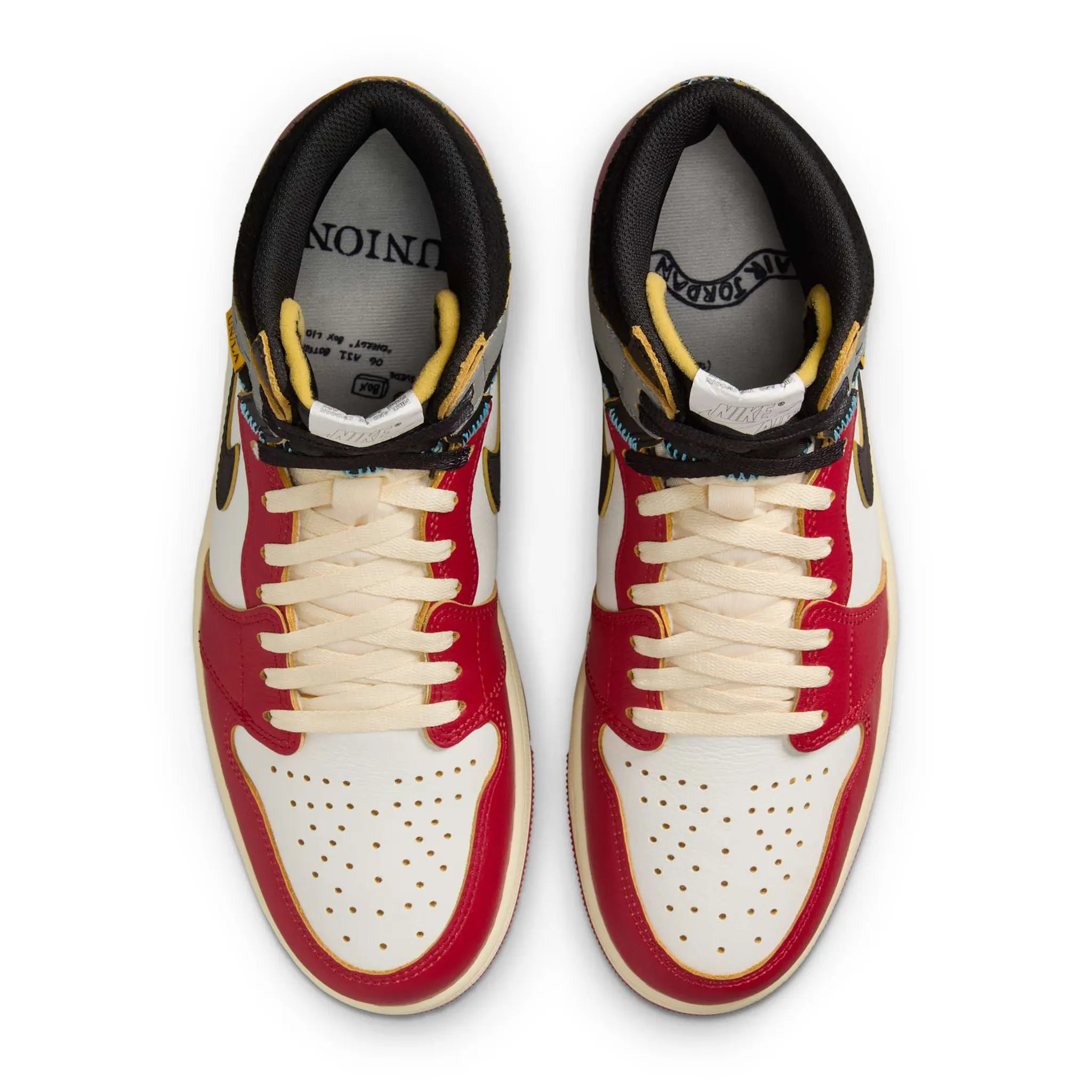 Union LA x Air Jordan 1 Retro High OG SP Chicago Shadow Sneakers - Men's Basketball Shoes for Streetwear & Casual Wear