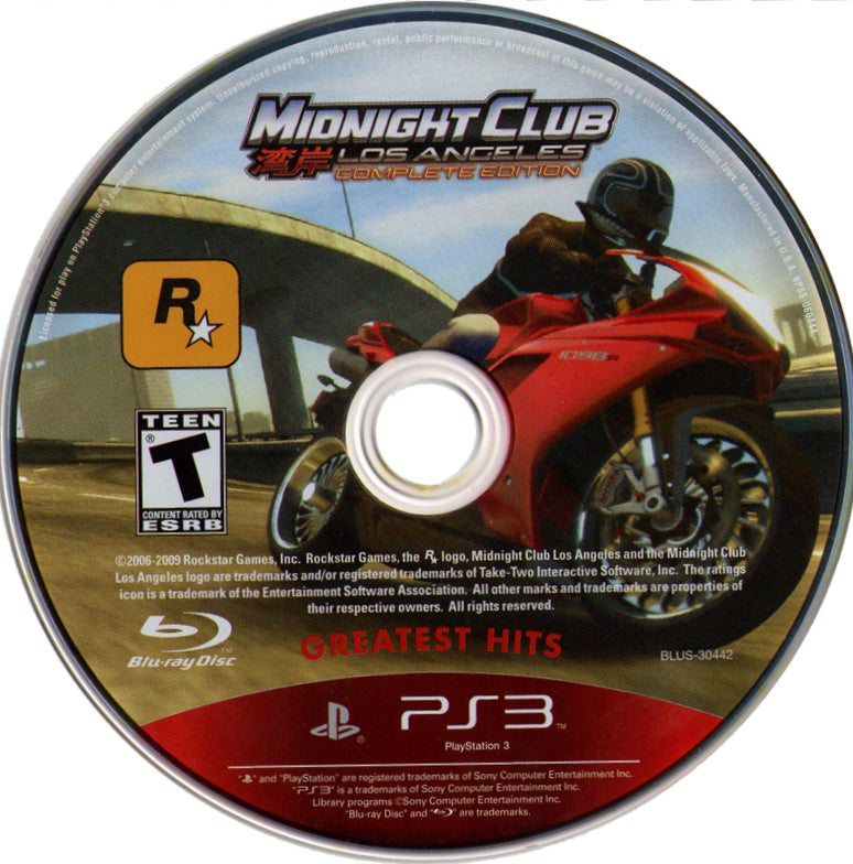 Midnight Club: Los Angeles Complete Edition - Xbox 360 & PS3 Racing Game | Open-World Street Racing, Custom Cars & Multiplayer | Perfect for Gaming Nights & Car Enthusiasts