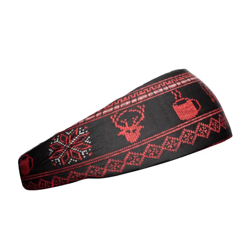 Festive Ugly Christmas Sweater Headband for Women & Men - Holiday Party Accessory for Xmas, Office Party & Family Gatherings