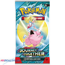 Pokemon Journey Together Booster Pack - 36 Trading Cards for Pokemon TCG Collectors | Expand Your Deck with Rare Cards | Perfect for Battles, Trading & Collecting