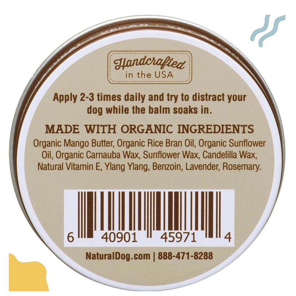 Natural Healing Balm for Dogs - Soothing Paw Protection Balm for Dry, Cracked Paws - Perfect for Walking, Hiking & Outdoor Adventures