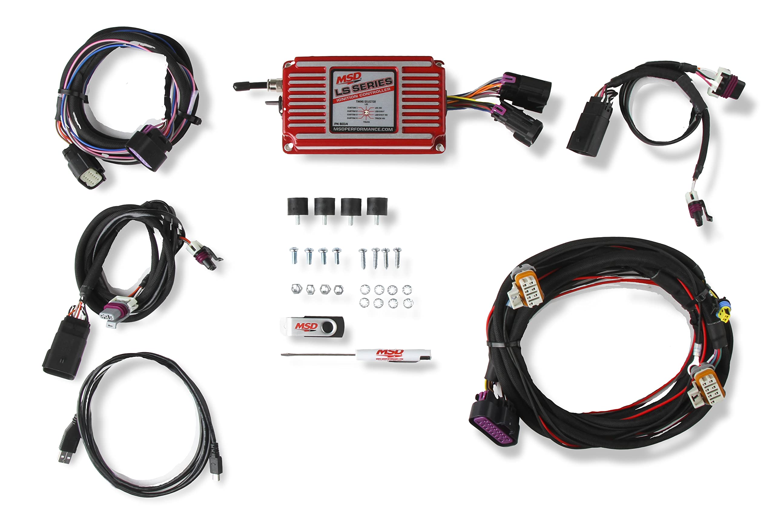 MSD 6014 Digital Ignition Controller for High Performance Cars - Perfect for Racing, Street Rods & Engine Upgrades