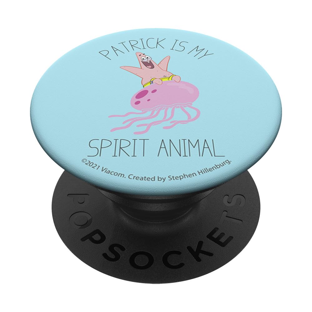 SpongeBob SquarePants Patrick Star PopSocket - Standard PopGrip Phone Grip & Stand for iPhone, Samsung & Smartphones - Perfect for Fans, Gaming & Daily Use