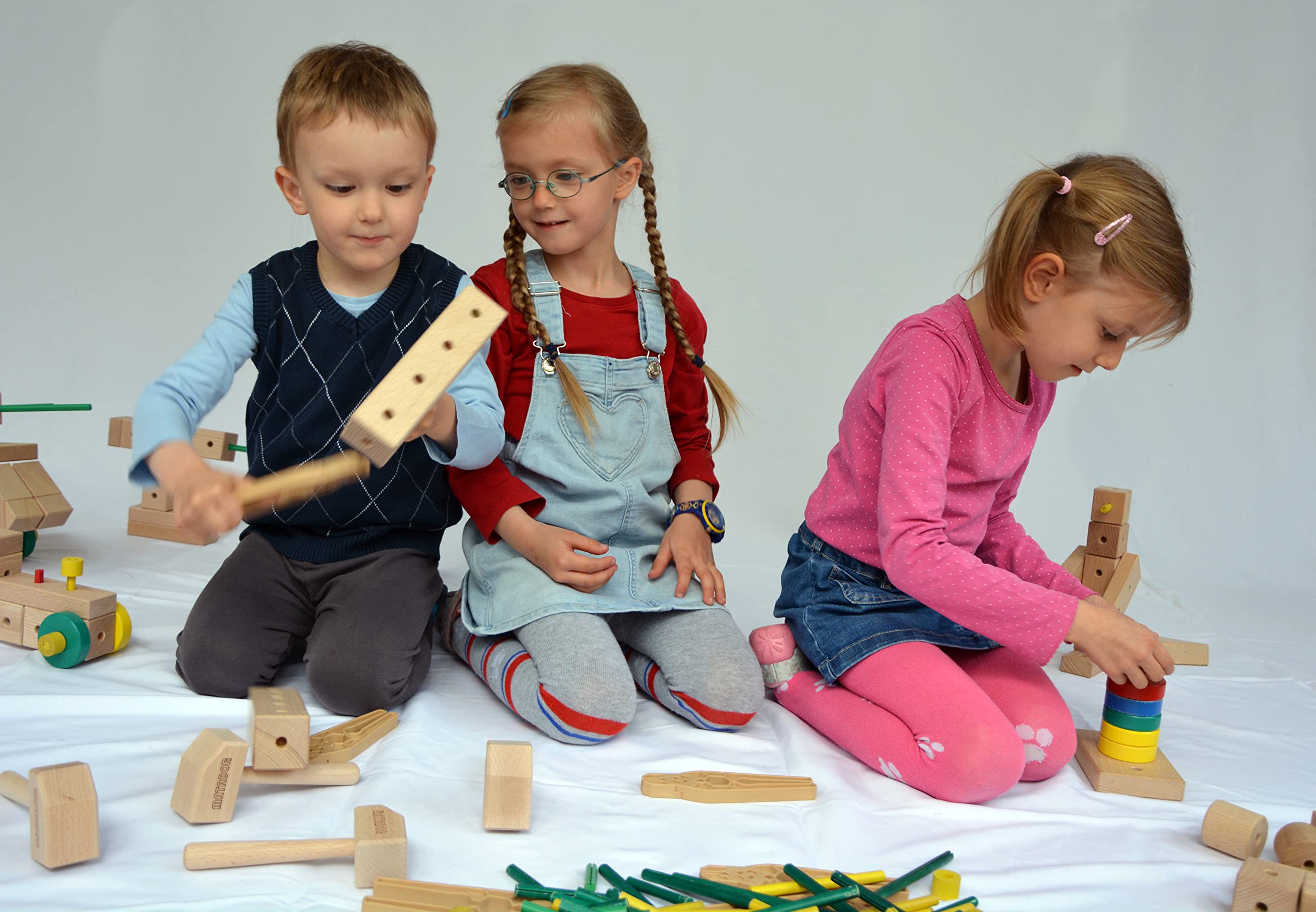 Matador Maker MXL Building Blocks Set - Creative STEM Construction Toy for Kids & Adults - Perfect for Educational Play, DIY Projects & Family Bonding Activities