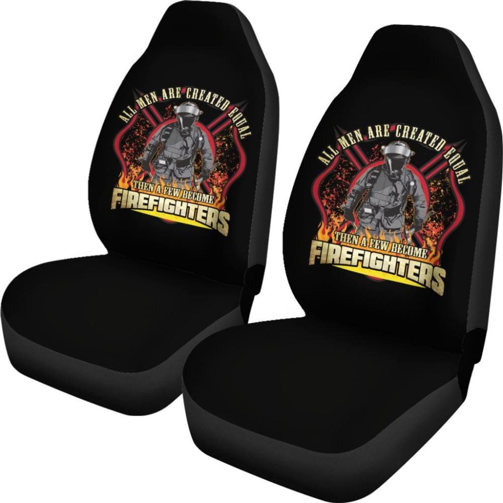 Firefighter-Themed Car Seat Covers for Men - Durable & Stylish Auto Accessories | Perfect for First Responders, Fire Dept Gifts & Patriotic Drivers