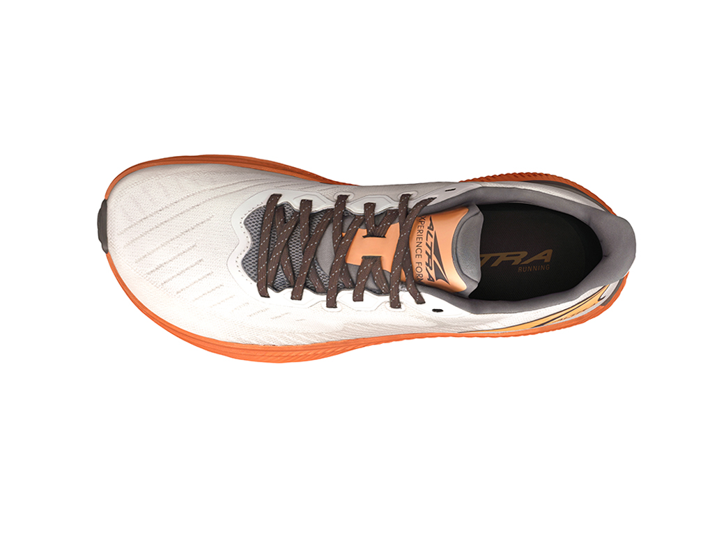 Men's Running Shoes - Experience Form 280 Lightweight Grey/Orange for Jogging, Gym & Outdoor Workouts