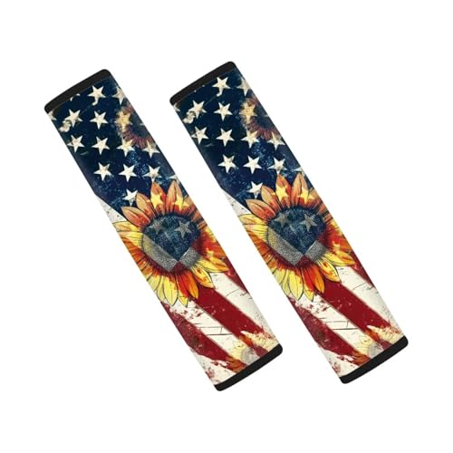 American Flag Sunflower