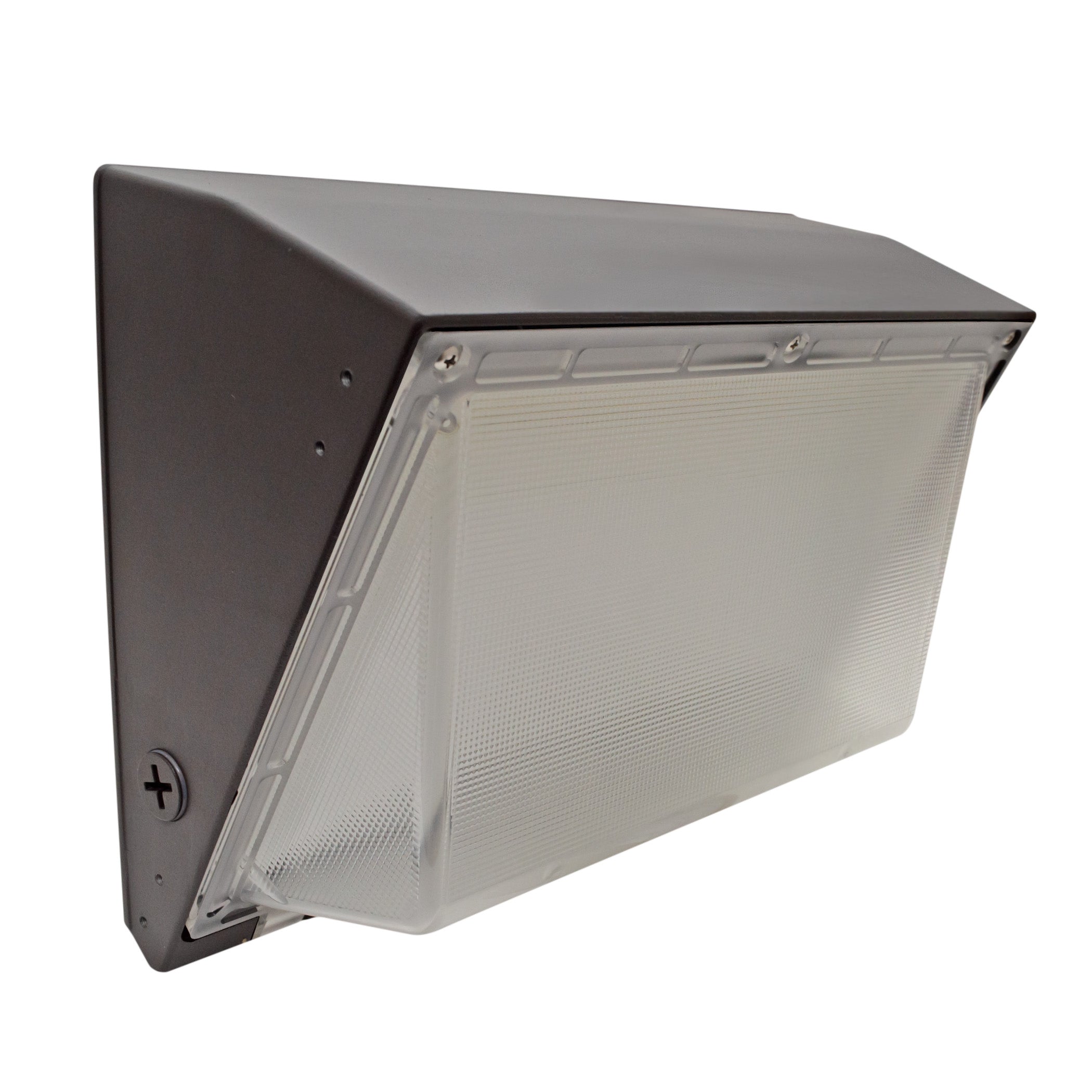 60W LED Wall Pack Light - 9,595 Lumens with Photocell Sensor - DLC Listed SWP4 Forward Throw - Perfect for Parking Lots, Warehouses & Building Exteriors