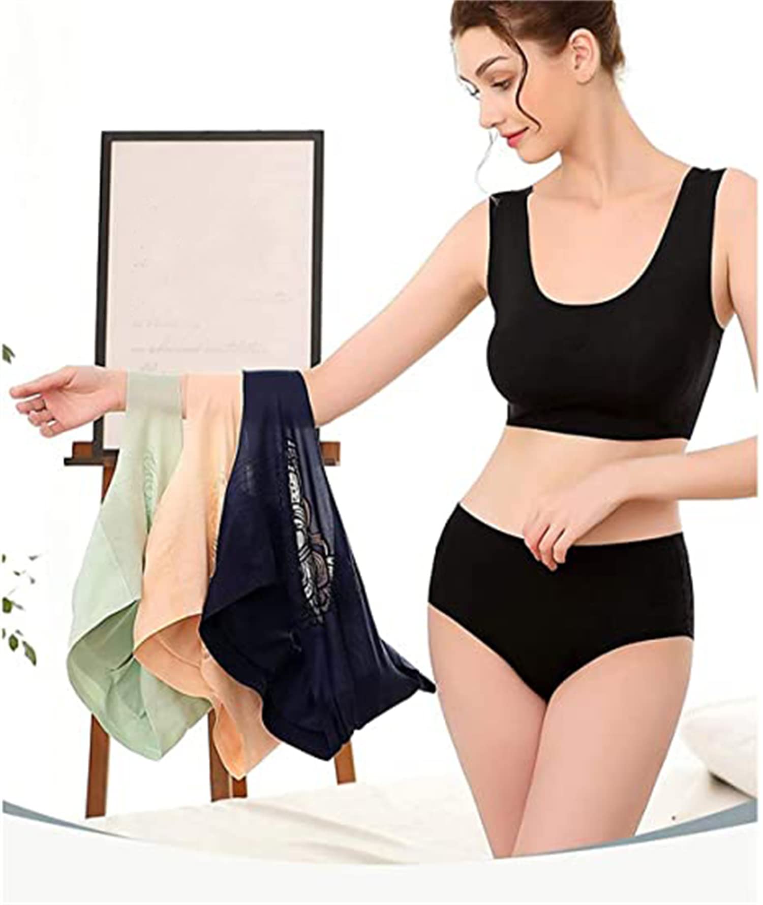 Coolishbra - Ultra-Thin Ice Silk Seamless Bra for Women, Breathable Wireless Comfort Bra with Cooling Wings | Perfect for Yoga, Workout & Everyday Wear