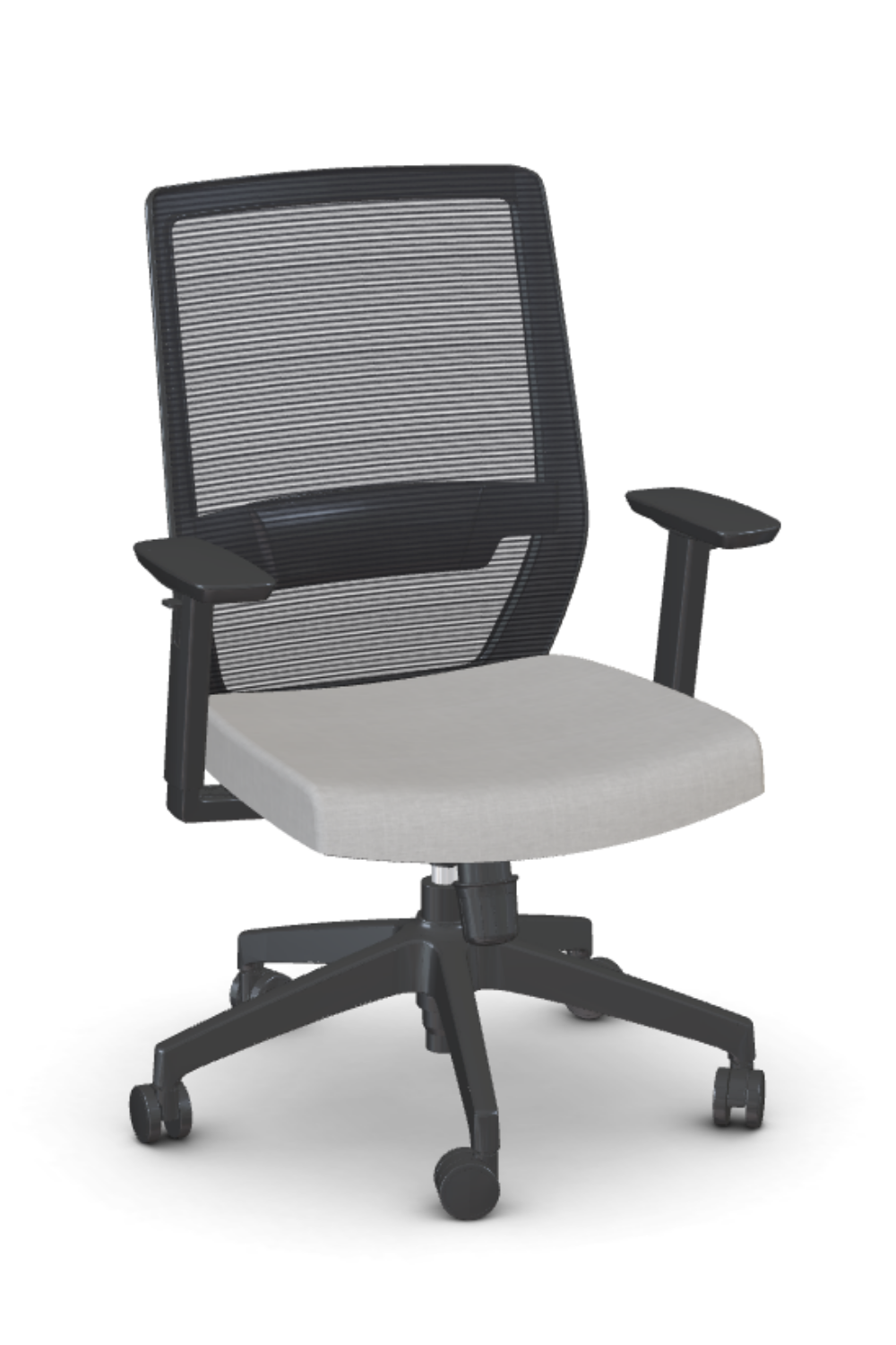 Friant Vektor FD00251 Ergonomic Mesh Task Chair - Adjustable Height & Lumbar Support for Office, Home, and Gaming Use