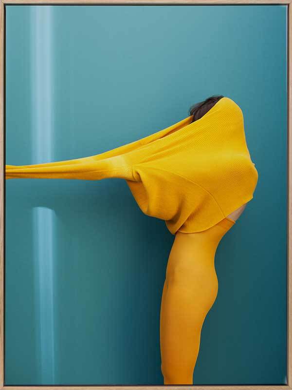 Distorted Canvas Art Print - Unique Abstract Wall Decor for Living Room, Bedroom & Office - Perfect for Modern Home & Office Spaces