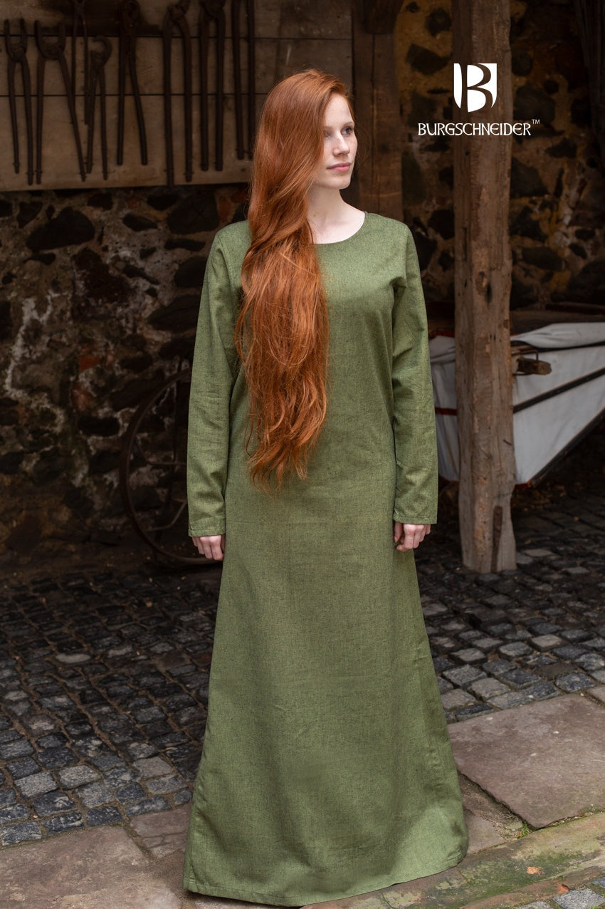 Freya Linden Green Slip Dress - Elegant & Comfortable Underdress for Women | Perfect for Layering, Formal Events & Everyday Wear