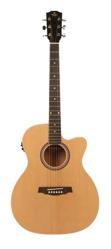 SA25 CEQ 6-String Acoustic-Electric Guitar with Built-in EQ - Perfect for Stage Performances & Home Recording