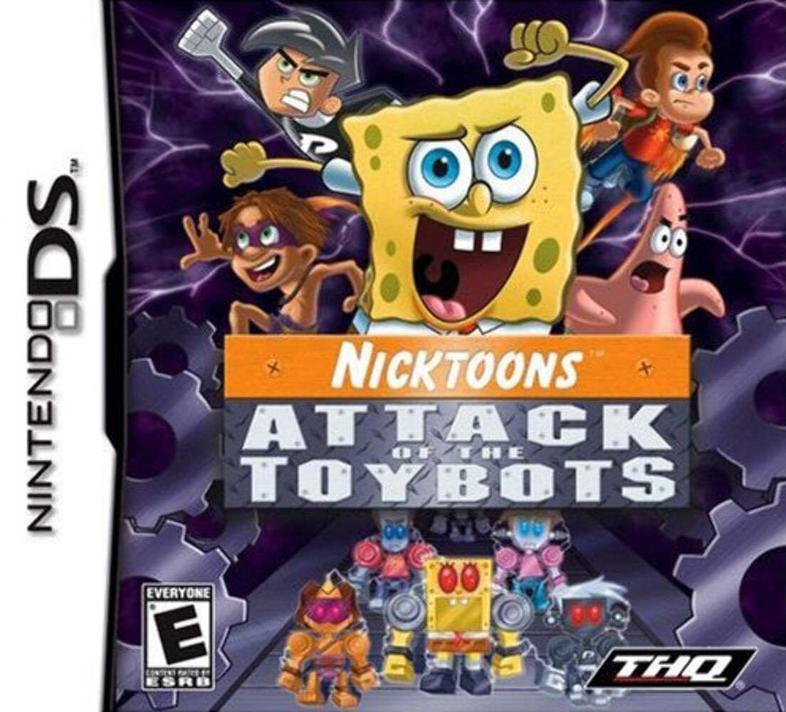 Nicktoons Attack Of The Toybots - Nintendo DS Game - Action Adventure Kids Video Game - Perfect for Family Game Night & Travel Entertainment
